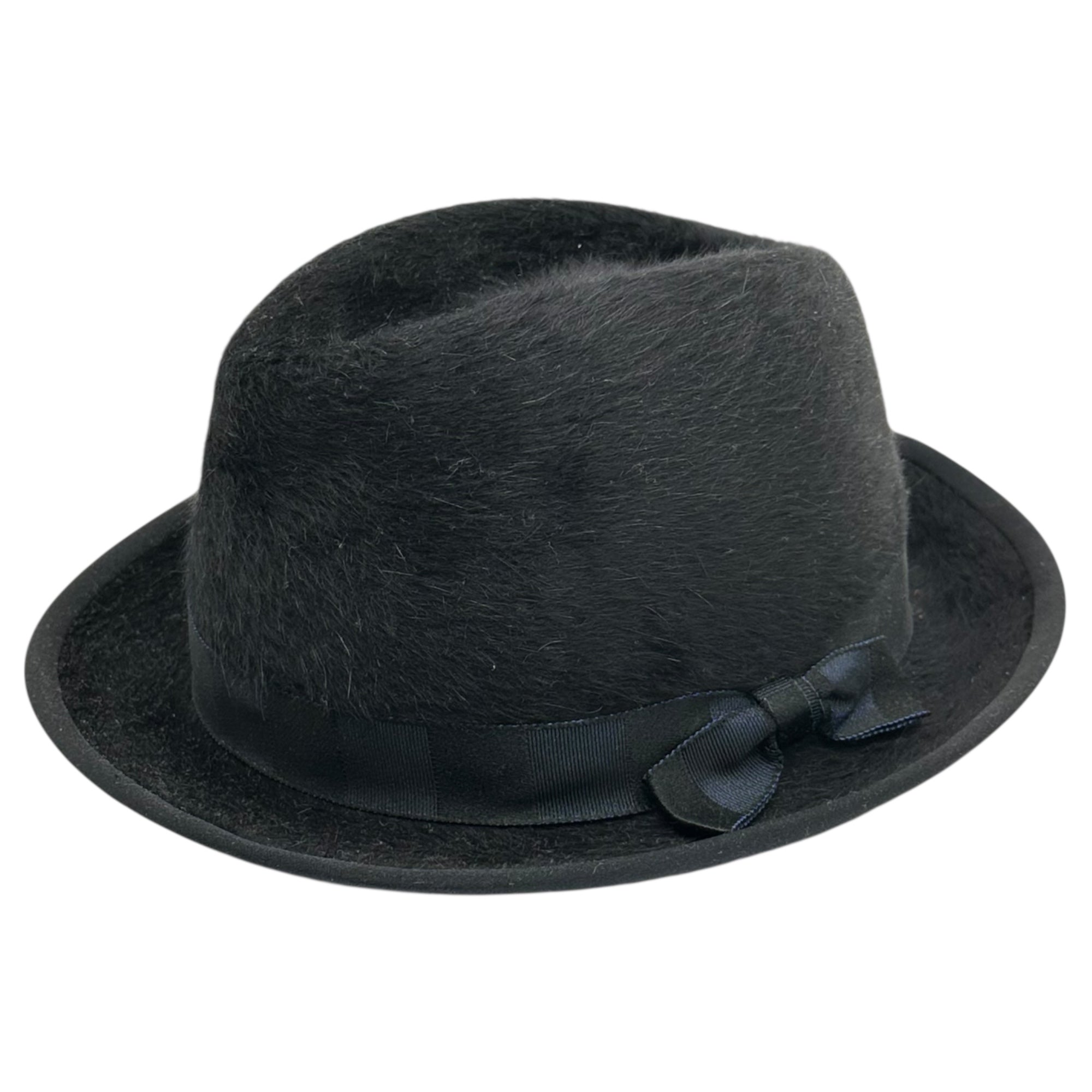 RODKEENAN(ロッドキーナン) Foldable Wool Hat 中折れ ウール ハット フェルト ブラック 帽子