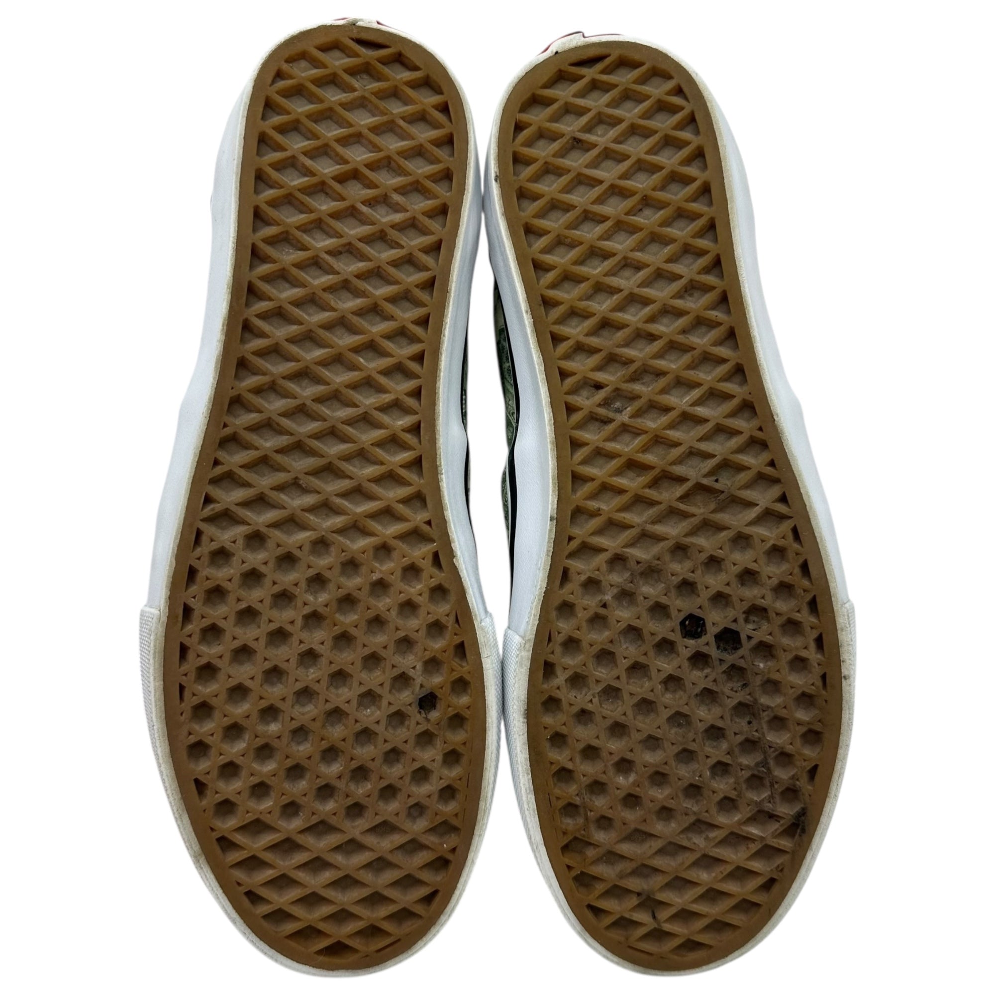 SUPREME×VANS(シュプリーム×ヴァンズ) SKATE ERA DOLLAR BILL GREEN エラ ダラー ビル グリーン 721454 27.5cm グリーン バンズ コラボ