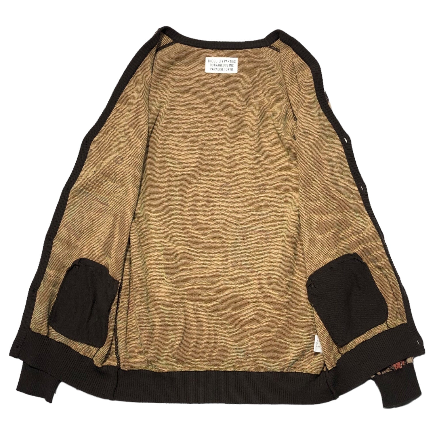 WACKO MARIA(ワコマリア) TIMLEHI JACQUARD CARDIGAN ジャガード カーディガン TIMLEHI-WM-K