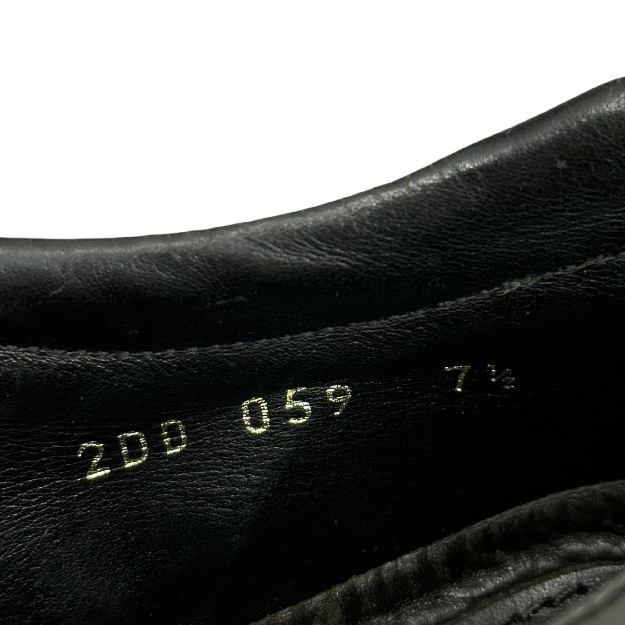 PRADA(プラダ) All-leather sneakers レザー スニーカー 7 1/2(26.5cm程度) ブラック ローカット Y2K