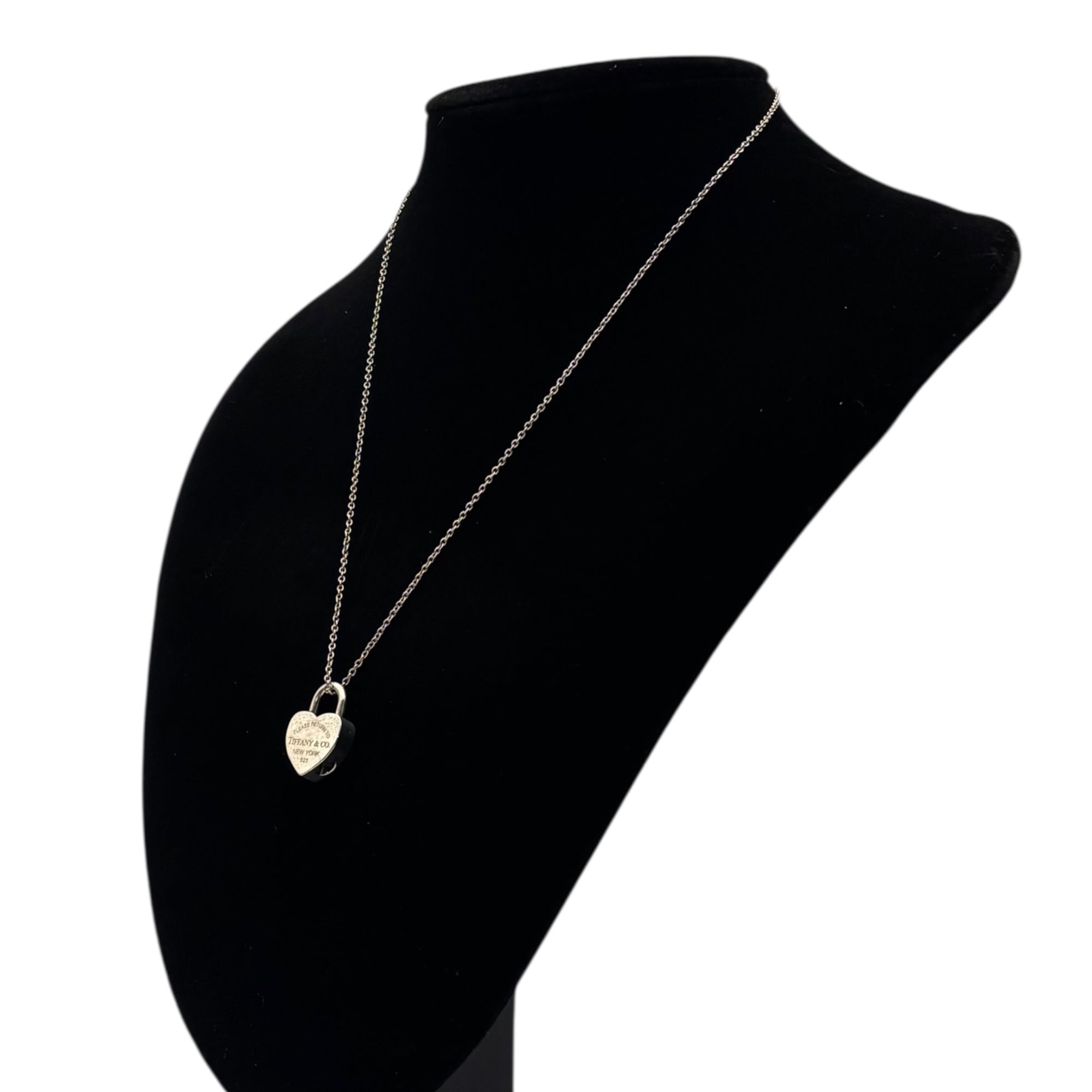 TIFFANY & CO.(ティファニー) Return to Tiffany™ Heart Tag Pendant リターントゥ ハート ロック ネックレス ペンダント 南京錠 シルバー