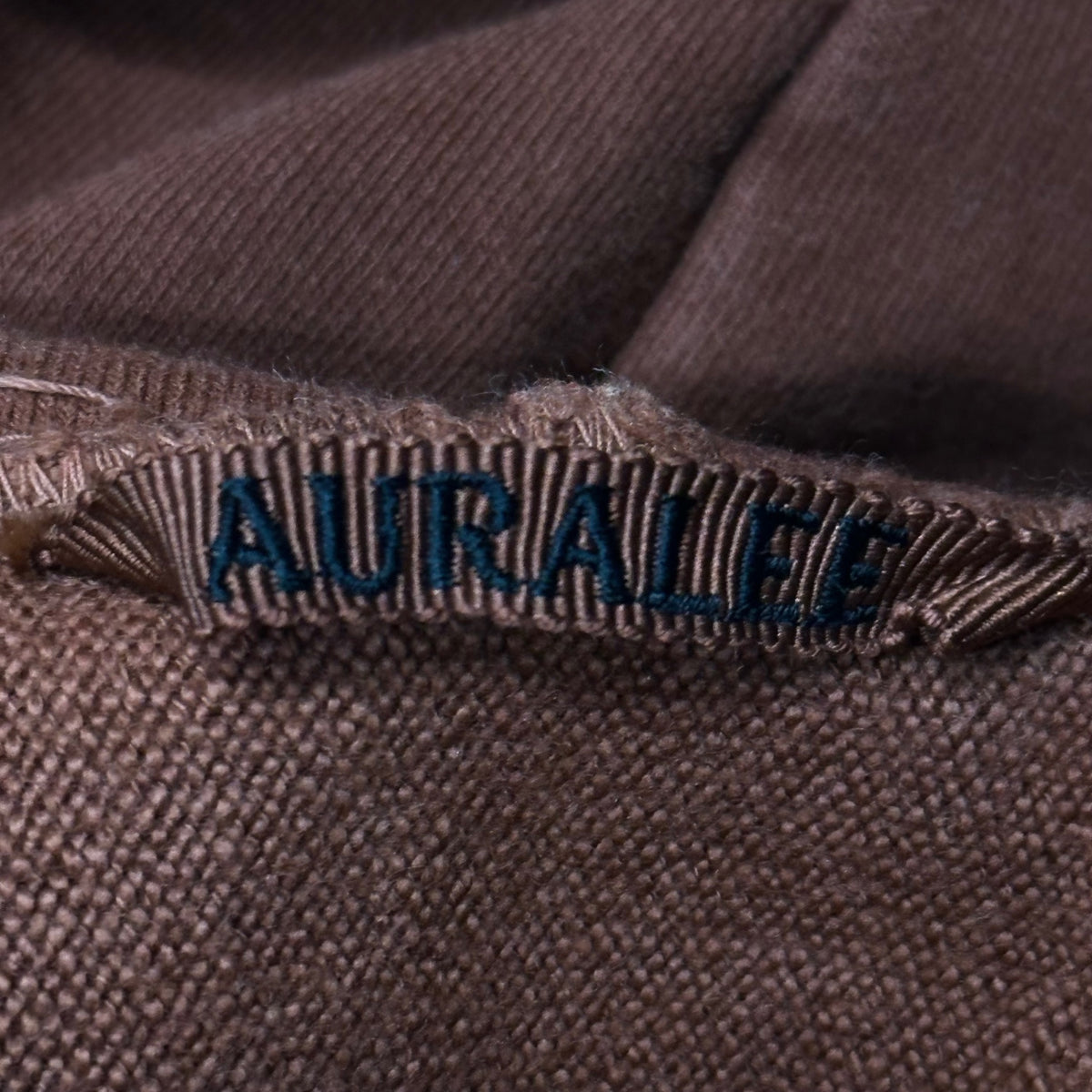 AURALEE(オーラリー) 2018AW SUPER MILLED SWEAT P/O PARKA スーパー ミルド スウェット プルオーバー パーカー A8AP02SM 4 ブラウン