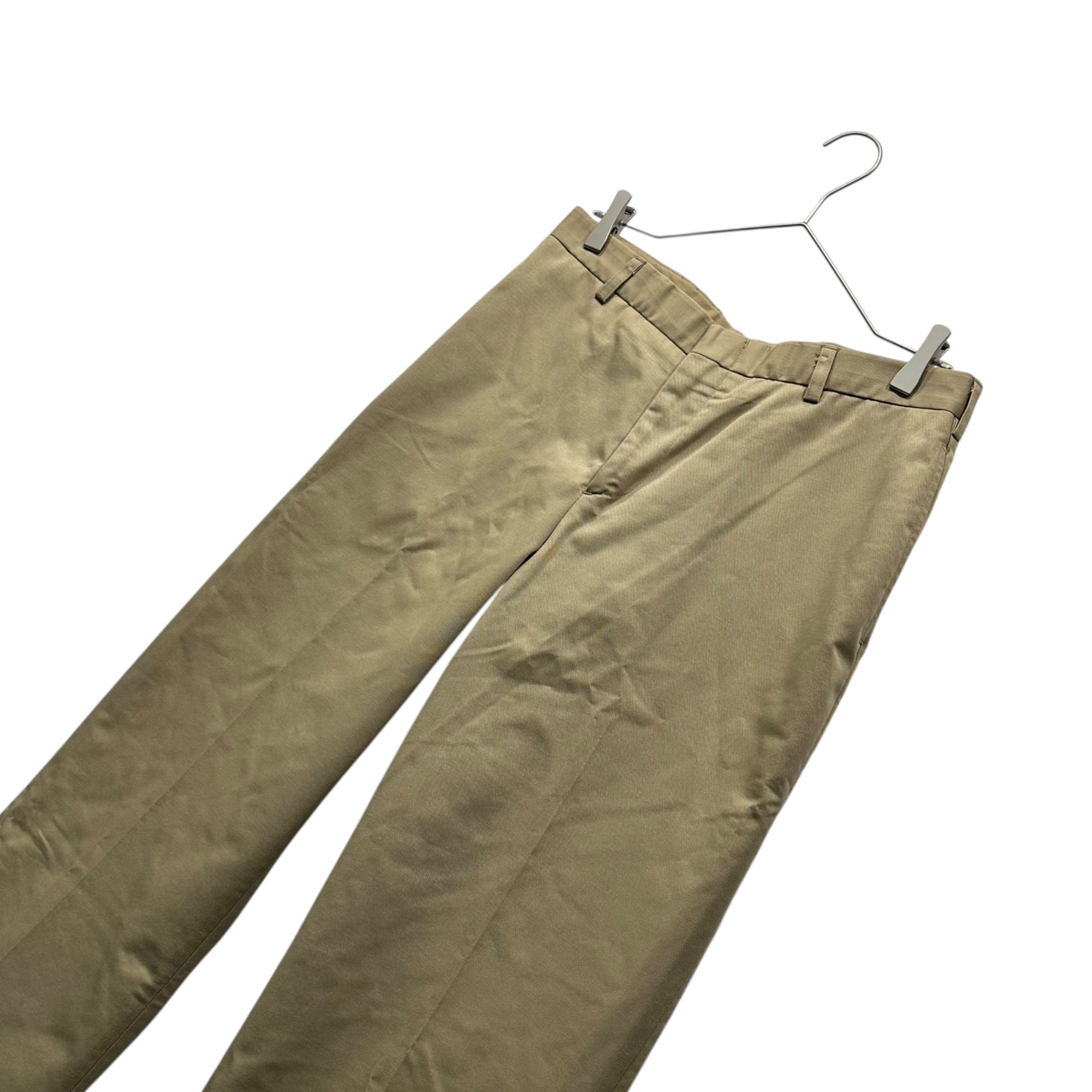 CREIGHTON(クレイトン) 65/35 U.S. NAVY Chino Trousers チノ トラウザー 33L ベージュ パンツ スラックス USA製
