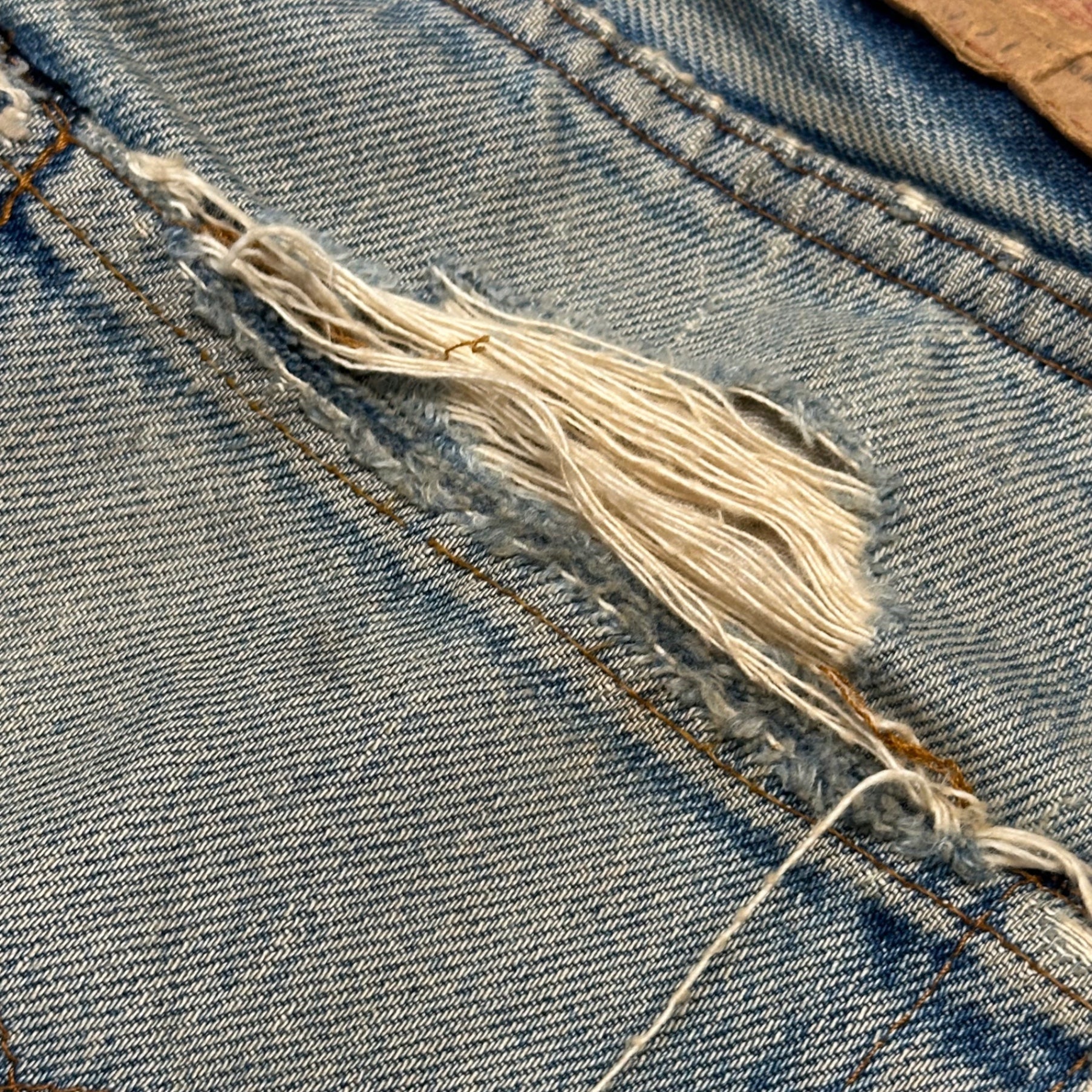 Levi's(リーバイス) 1982's 501 Redline Vintage Denim pants 赤耳 ヴィンテージ デニム パンツ 表記消(実寸約Ｗ31) インディゴ 80年代 80's セルビッチ ヴィンテージ
