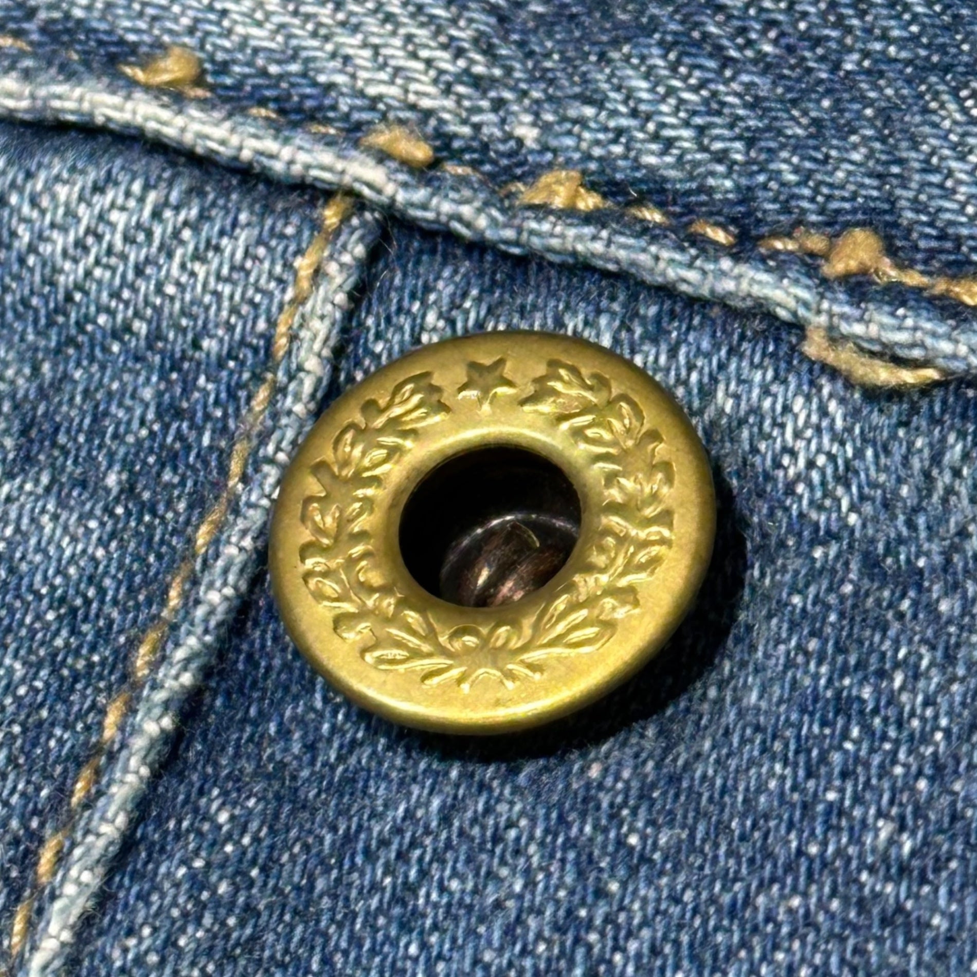 RALPH LAUREN RUGBY(ラルフローレンラグビー) Damage Repair Vintage-Washed Denim Pants ダメージ リペア ヴィンテージ加工 デニム パンツ W29 ライトインディゴ