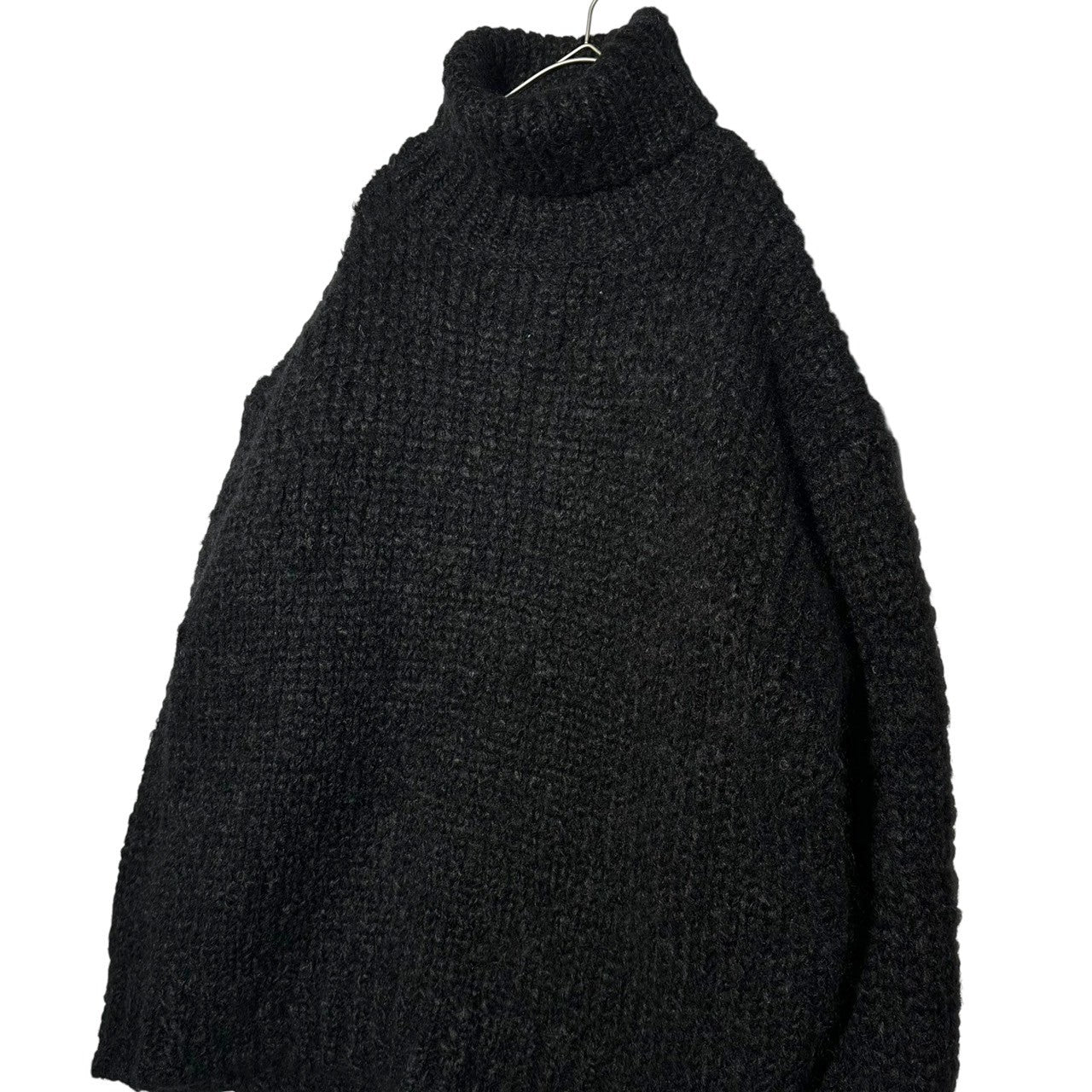 stein(シュタイン) MOHAIR WOOL LOOSE KNIT TURTLE NECK LS モヘア ウール 長袖 ルーズ ニット タートルネック  ST.715 S ブラック