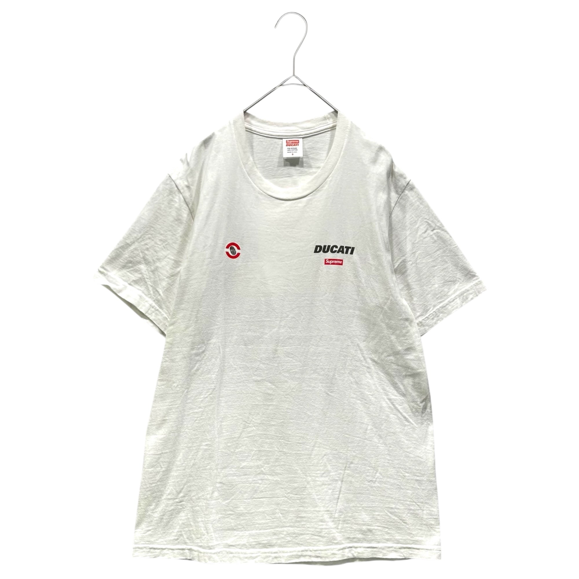 SUPREME(シュプリーム) 24SS Ducati Logos Tee ドゥカティ ロゴ Tシャツ S ホワイト