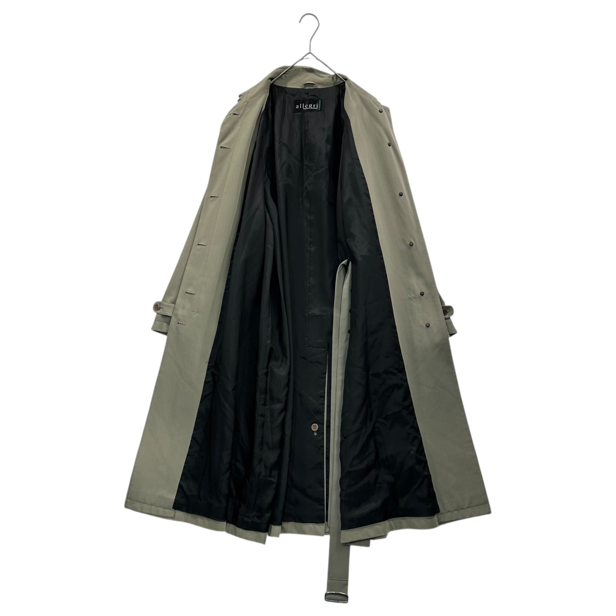 allegri(アレグリ) Wool blend trench coat ウール混 ステンカラーコート FP331-506-04 表記消(L程度) ベージュ