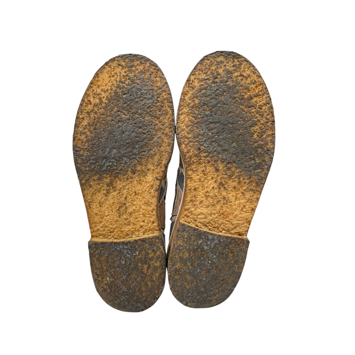 COMME des GARCONS HOMME PLUS(コムデギャルソンオムプリュス) 2001AW ”Looking at different world” Patchwork Desert Boots サイケ期 パッチワーク デザート ブーツ 25cm マルチ 00's