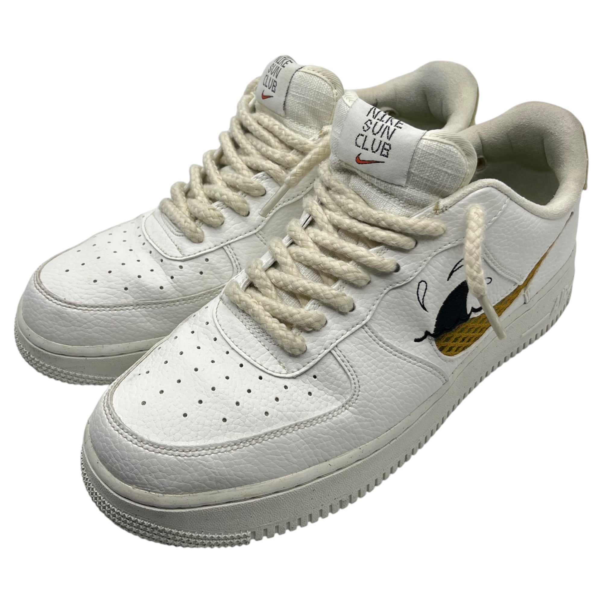 NIKE(ナイキ) Air Force 1 Low Sun Club "White/Yellow" エアフォースワン DM0117-100 28cm ホワイト ローカット スニーカー