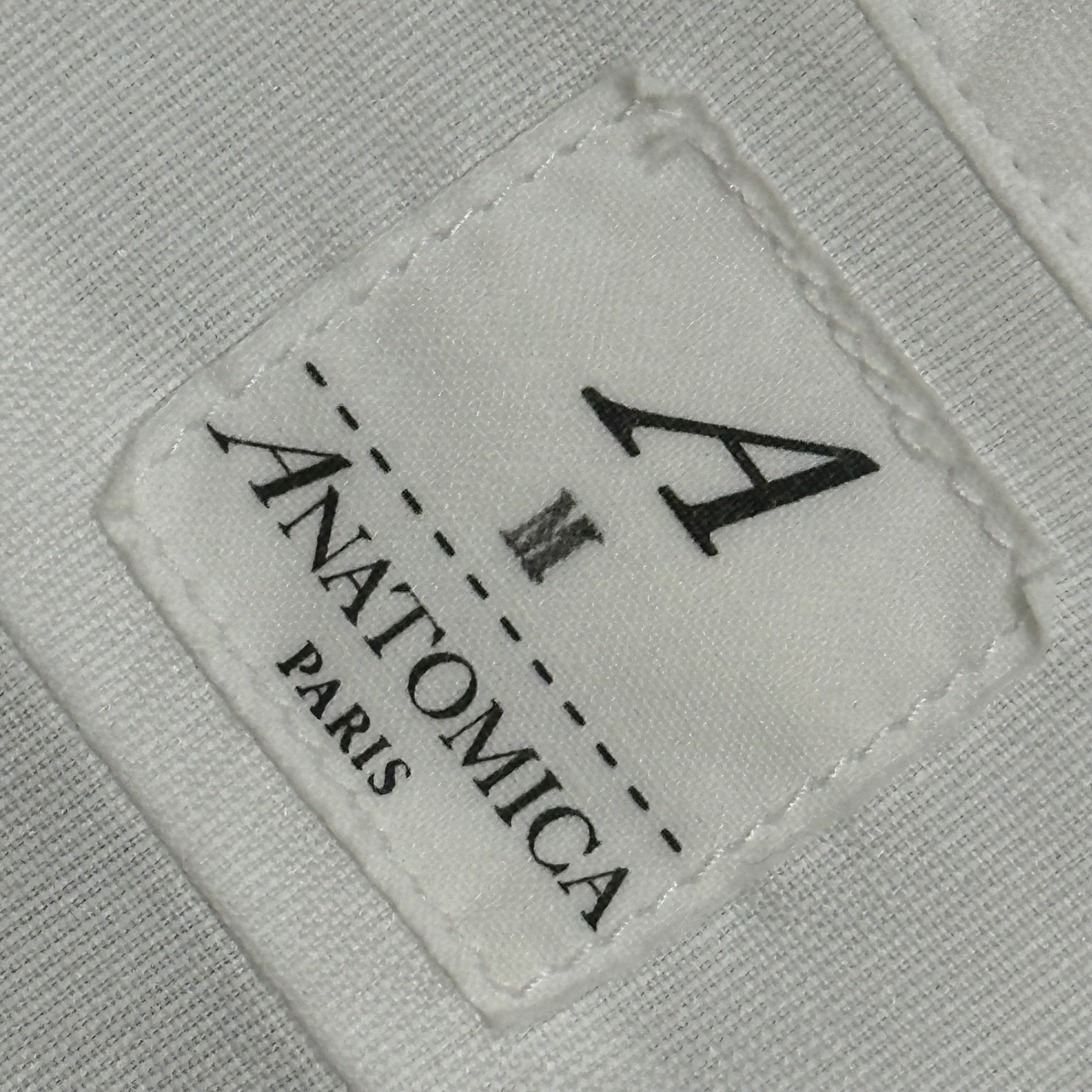 ANATOMICA(アナトミカ) 2019SS Band Collar L/S Shirt バンドカラー 長袖 シャツ 530-541-06 S19 M ホワイト