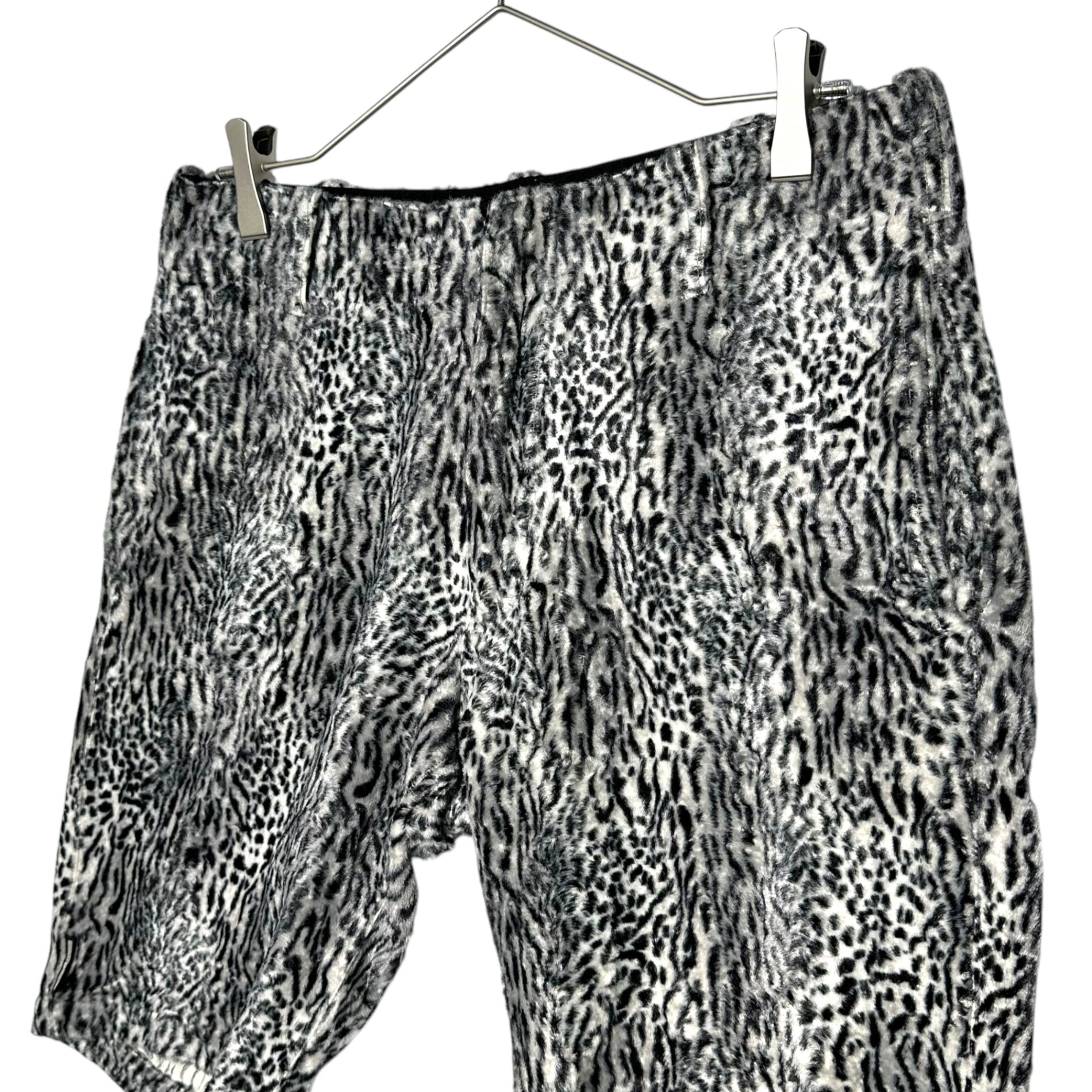 BOUNTY HUNTER(バウンティーハンター) leopard shorts レオパード ショート パンツ 30 ホワイト×ブラック