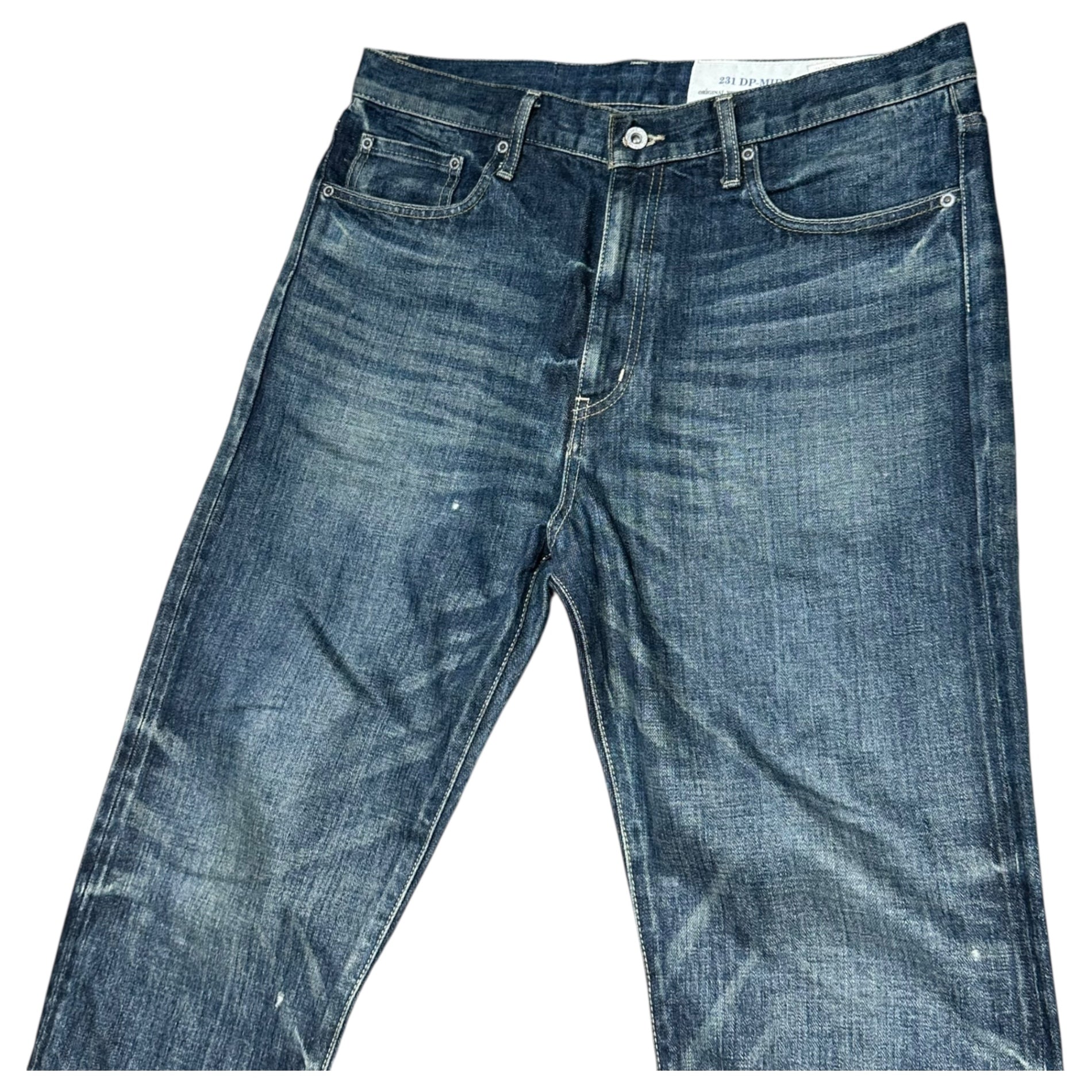 NEIGHBORHOOD(ネイバーフッド) 23SS WASHED DENIM DP MID PANTS ウォッシュド デニム パンツ 231XBNH-PTM05 L インディゴ ストレート