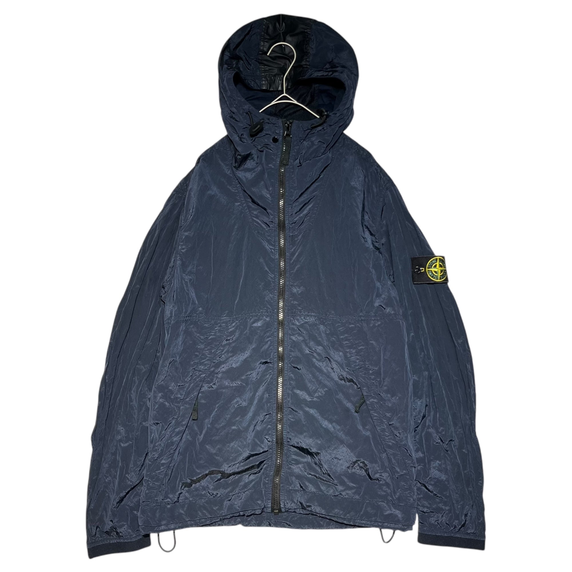 STONE ISLAND(ストーンアイランド) 15SS NYLON METAL JACKET ナイロン メタル ジャケット 62154P844 M ネイビー ジップアップ パーカー マウンテンパーカー