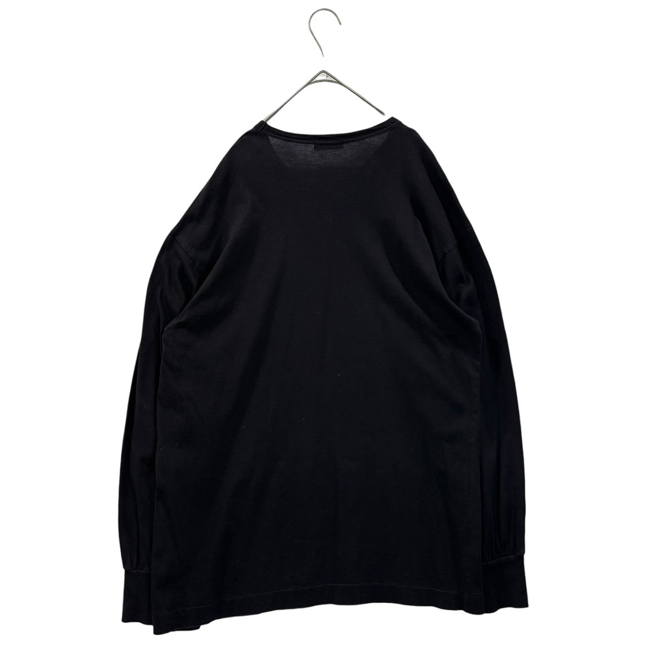 COMME des GARCONS HOMME(コムデギャルソンオム) 80's old logo long sleeve cutsaw 80年代 オールドロゴ 長袖Tシャツ HT-110010 FREE(表記無し) ブラック AD1988