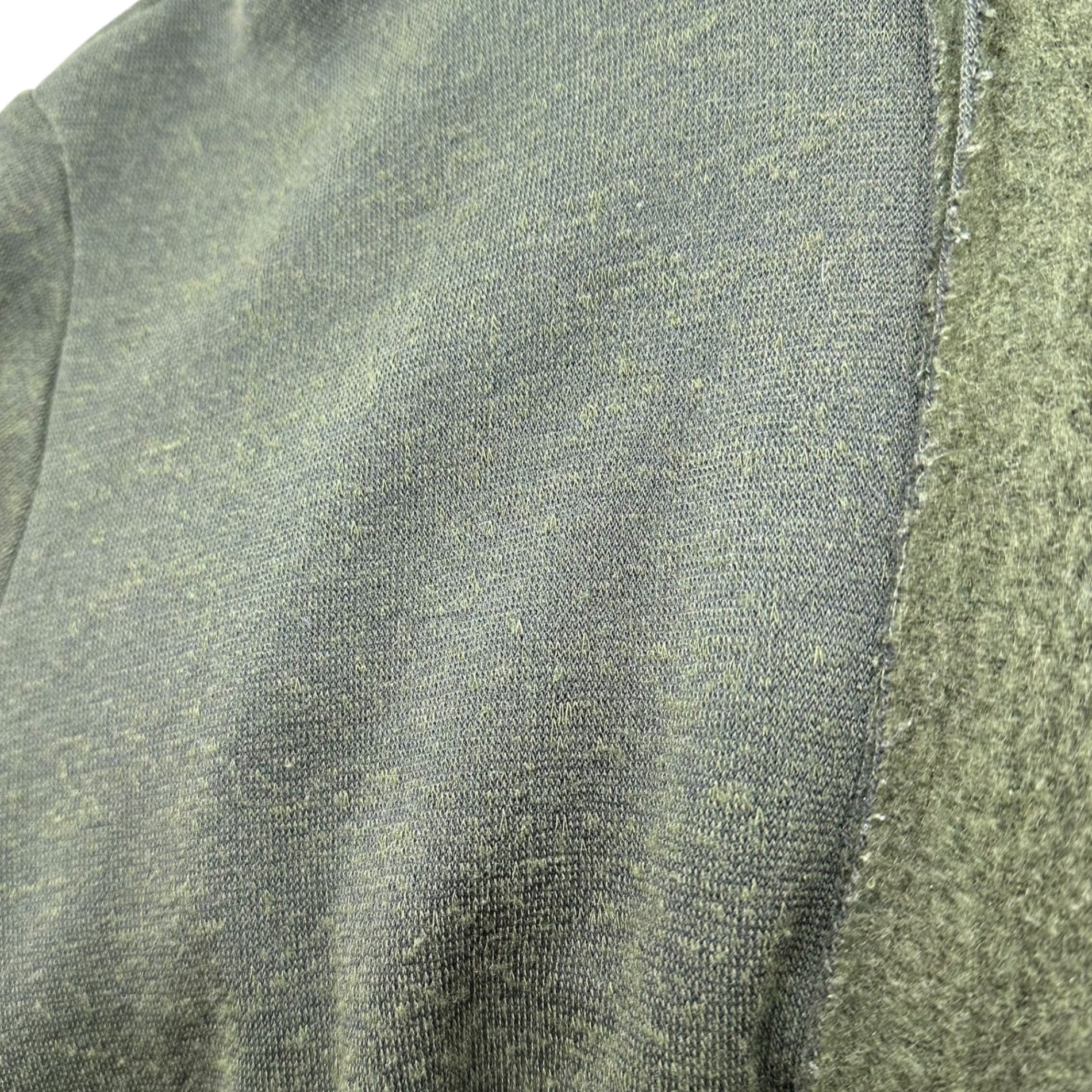 YOHJI YAMAMOTO POUR HOMME(ヨウジヤマモトプールオム) 15AW Inside Out Wool Zip Hoodie インサイドアウト ウール ジップ パーカー HY-T79-971 3 オリーブ