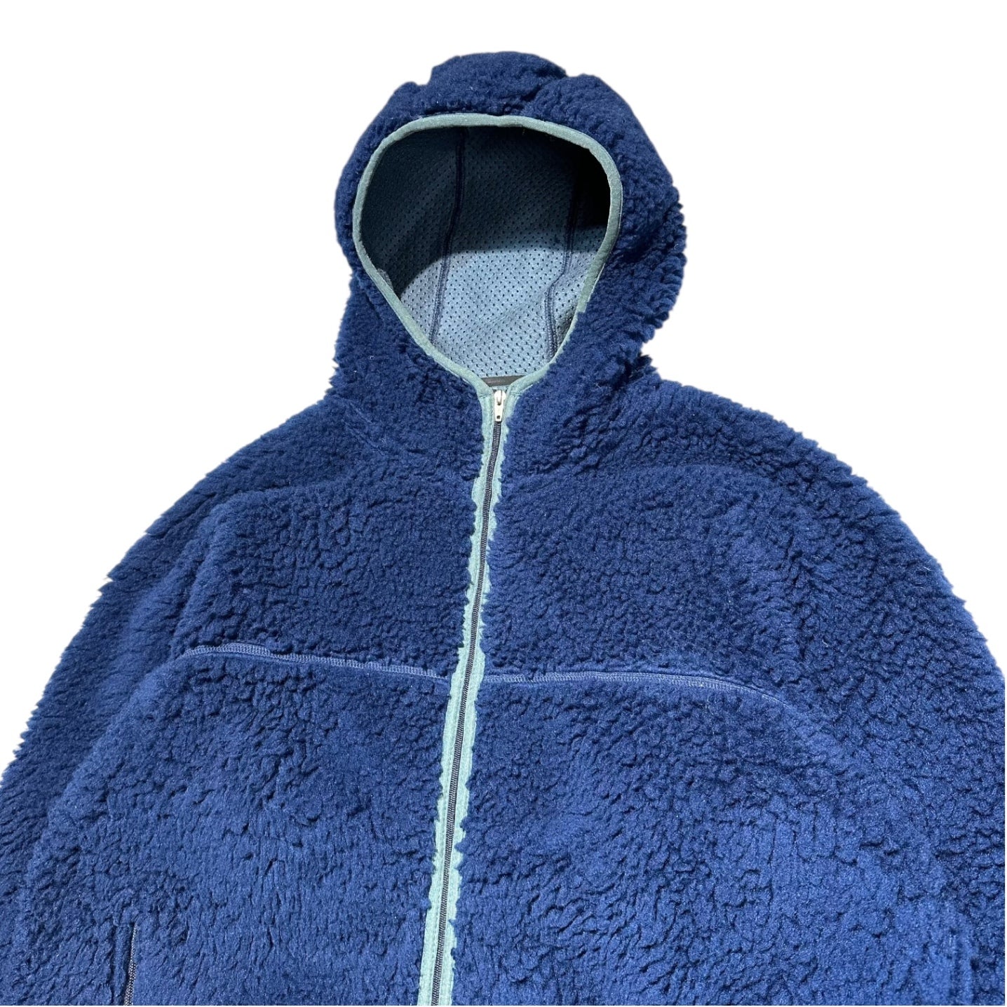 Patagonia(パタゴニア) 2004AW RETRO RHYTHM HOODY レトロ リズム フーディ 20930 M ネイビー USA製 廃番品 ボア ジャケット 00's