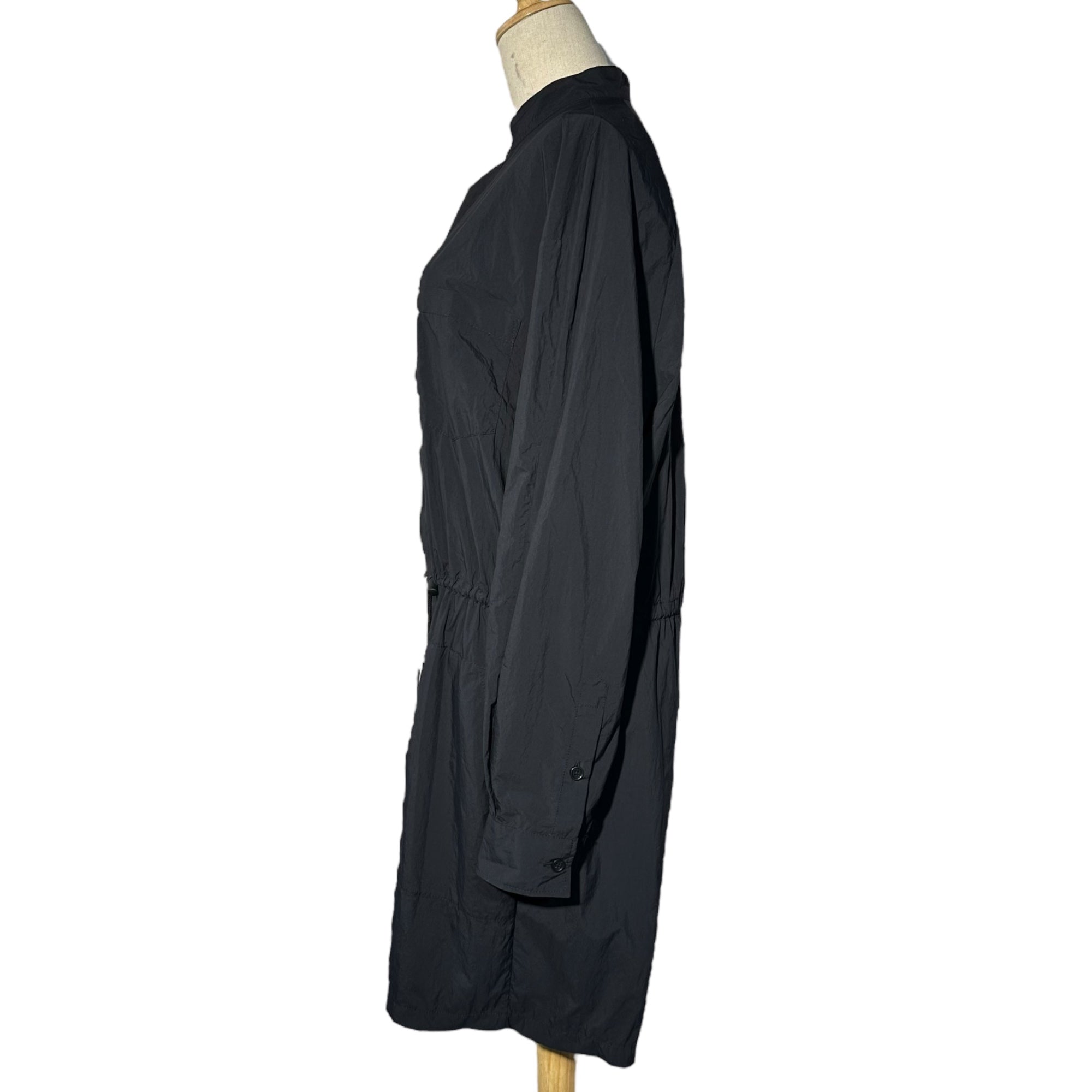 MAISON MARGIELA(メゾンマルジェラ) 20SS Skinblouson Recycled Fabric Jumpsuit スキンブルゾン リサイクル ファブリック ジャンプスーツ オールインワン S51FP0081 42(L相当) ブラック ①ライン
