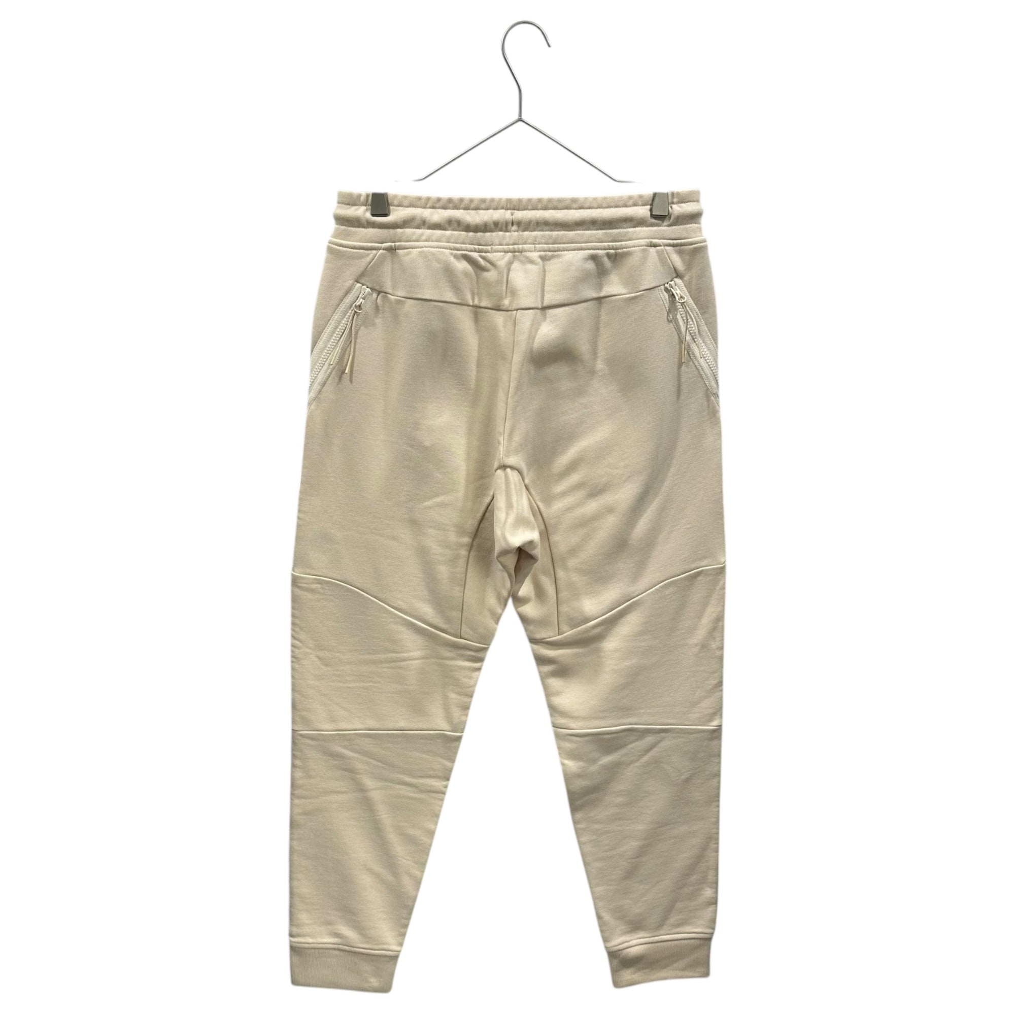 C.P.COMPANY(シーピーカンパニー) 2024SS Diagonal Raised Fleece Sweatpants サイドジップ スウェット パンツ 16CMSP084A 005086W S アイボリー