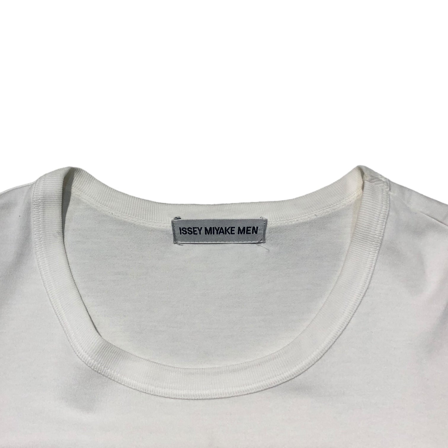 ISSEY MIYAKE MEN(イッセイミヤケメン) 01's inside out t-shirt インサイドアウト Tシャツ  00's  ME01-JK422 M ホワイト