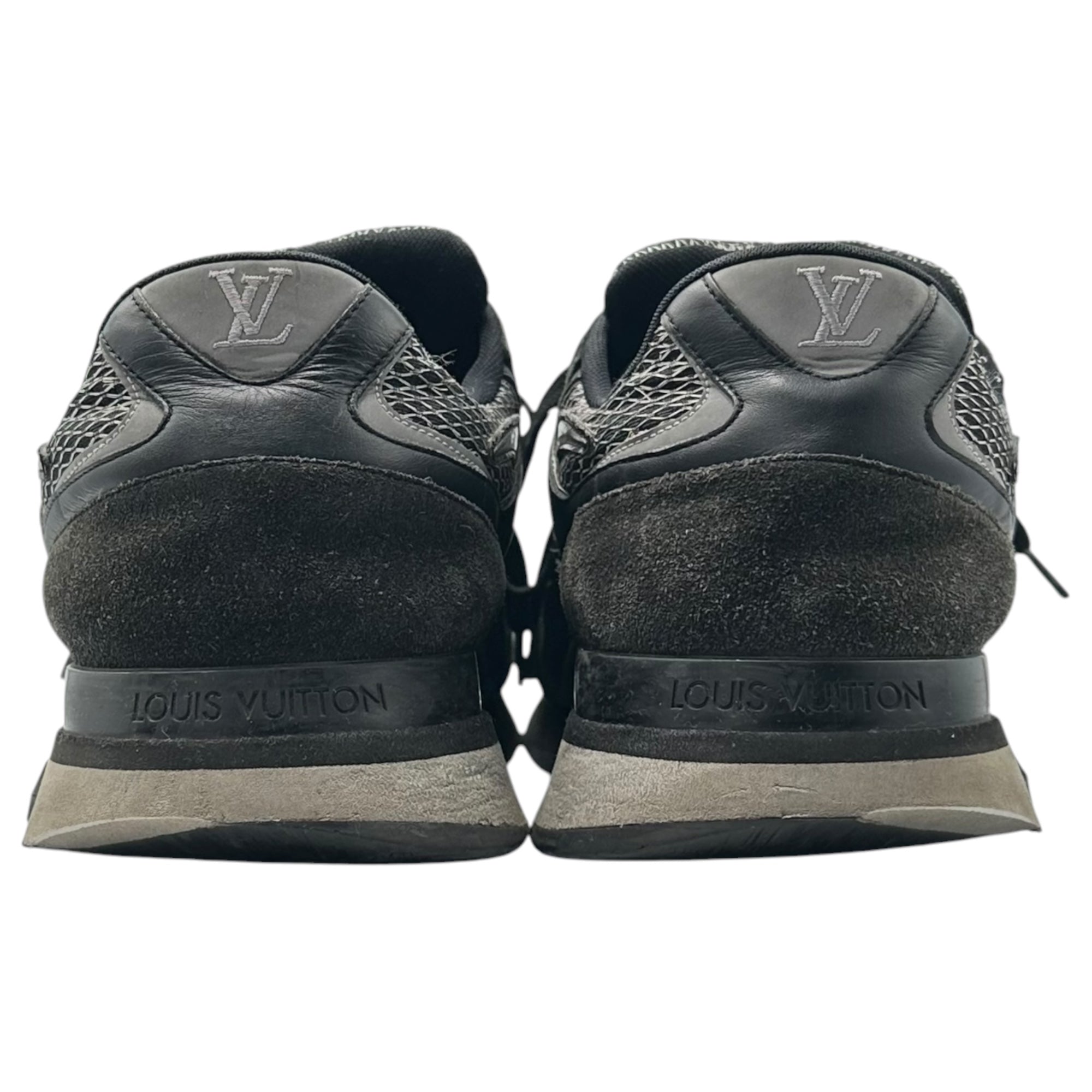 LOUIS VUITTON(ルイヴィトン) Run Away Line Sneaker ランアウェイ ライン スニーカー 1A9J1D 9(約27.5cm 〜 28.0cm) ブラック×グレー