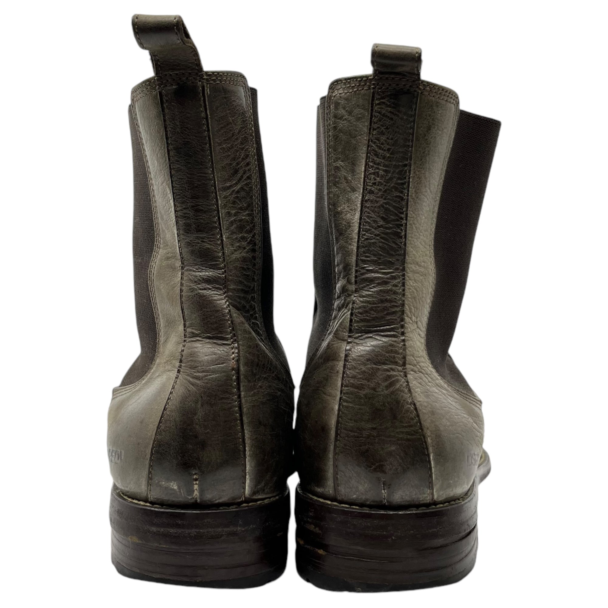 DSQUARED2(ディースクエアード) Side gore leather boots サイドゴア レザー ブーツ 42(27cm程度) ブラウン