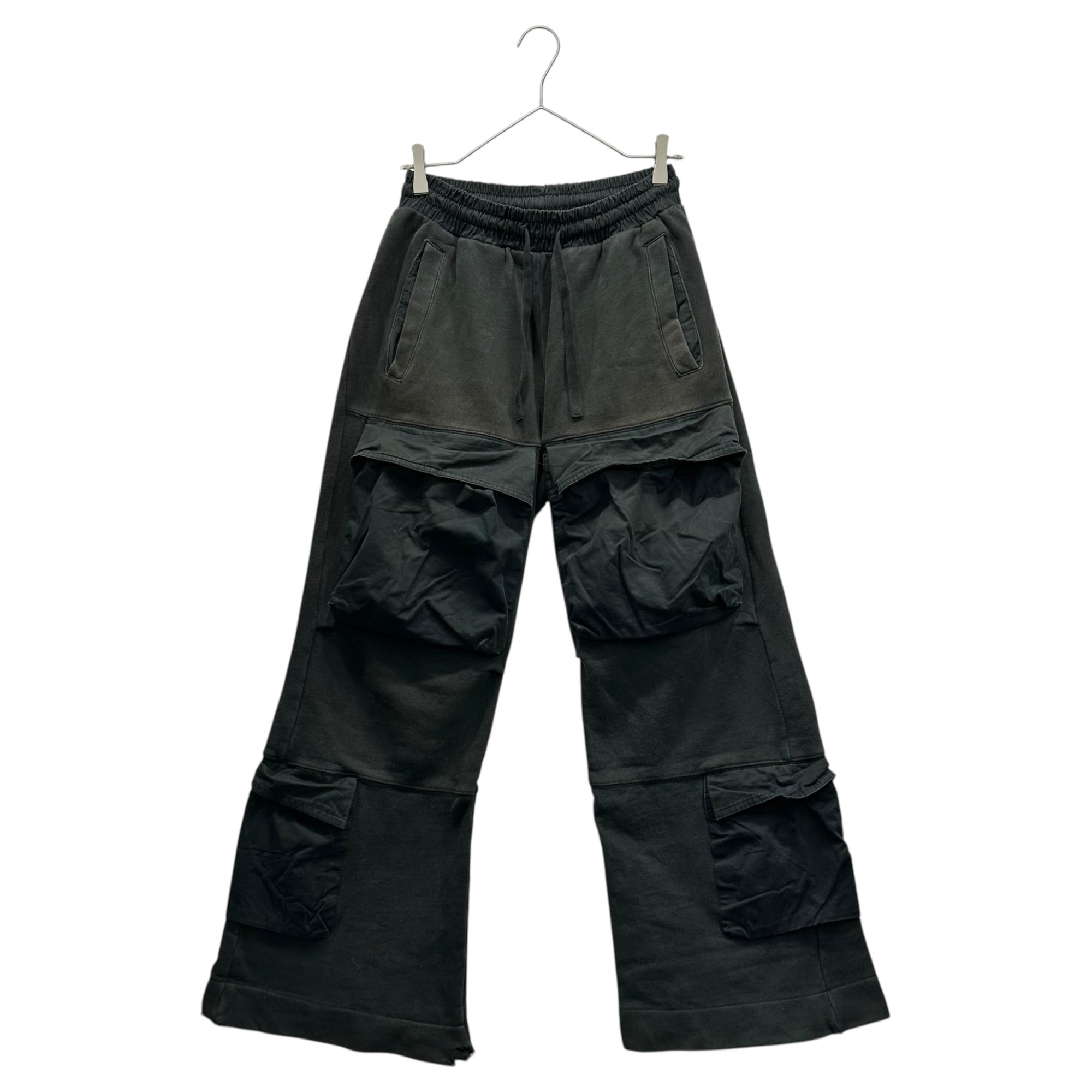 entire studios(エンタイアスタジオ) UTILITY SWEATS ユーティリティ スウェット パンツ E2341 S ブラック