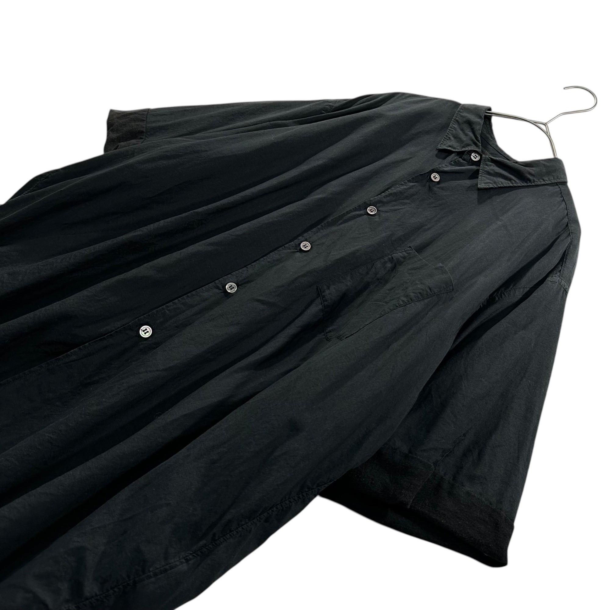 COMME des GARCONS HOMME(コムデギャルソンオム) 99SS T-shirt Layered S/S shirt 田中オム Tシャツ レイヤード 半袖 シャツ HB-020280 表記無(M程度) ブラック AD1998 90's 90年代