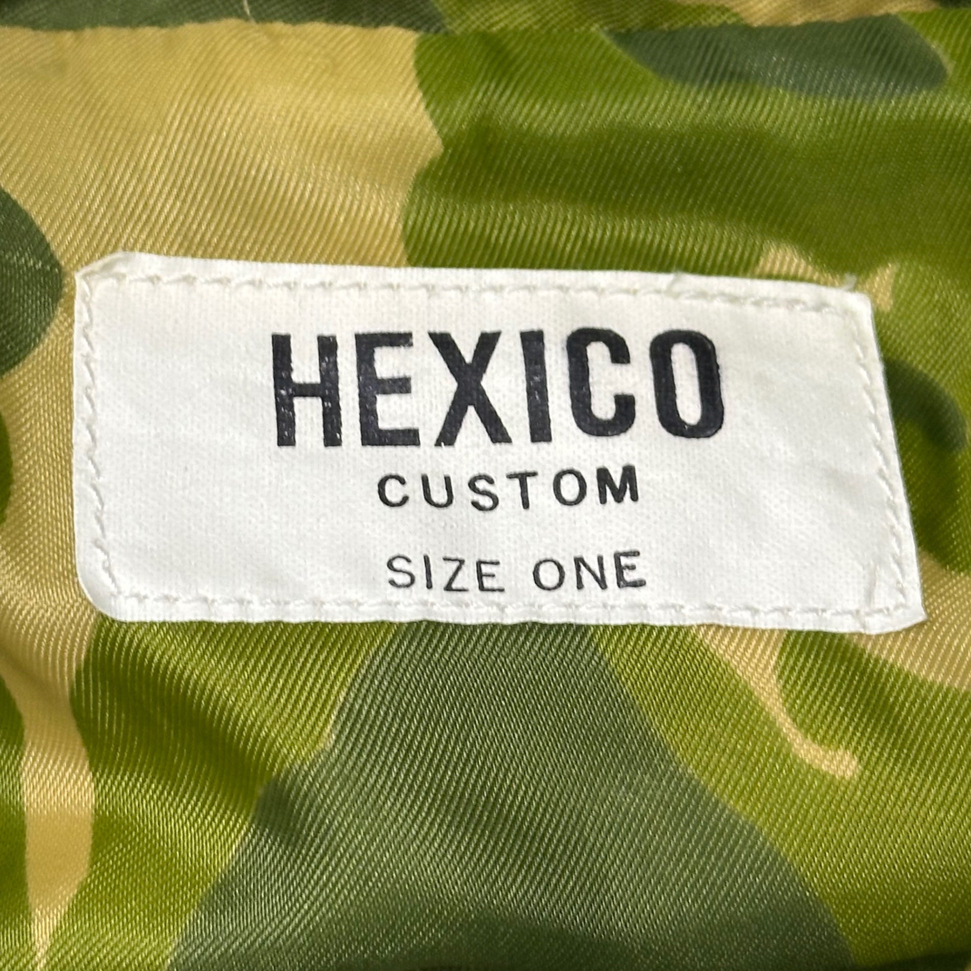 HEXICO(ヘキシコ) FORT Exclusive Coach Jacket EX. ”1950s US Military Duck Hunter Camo Parachute” フォート限定 コーチジャケット 1950年代 アメリカ軍 ダック ハンター カモフラージュ パラシュート STYLE：7003 ONE SIZE ベージュ×カーキ 完売品