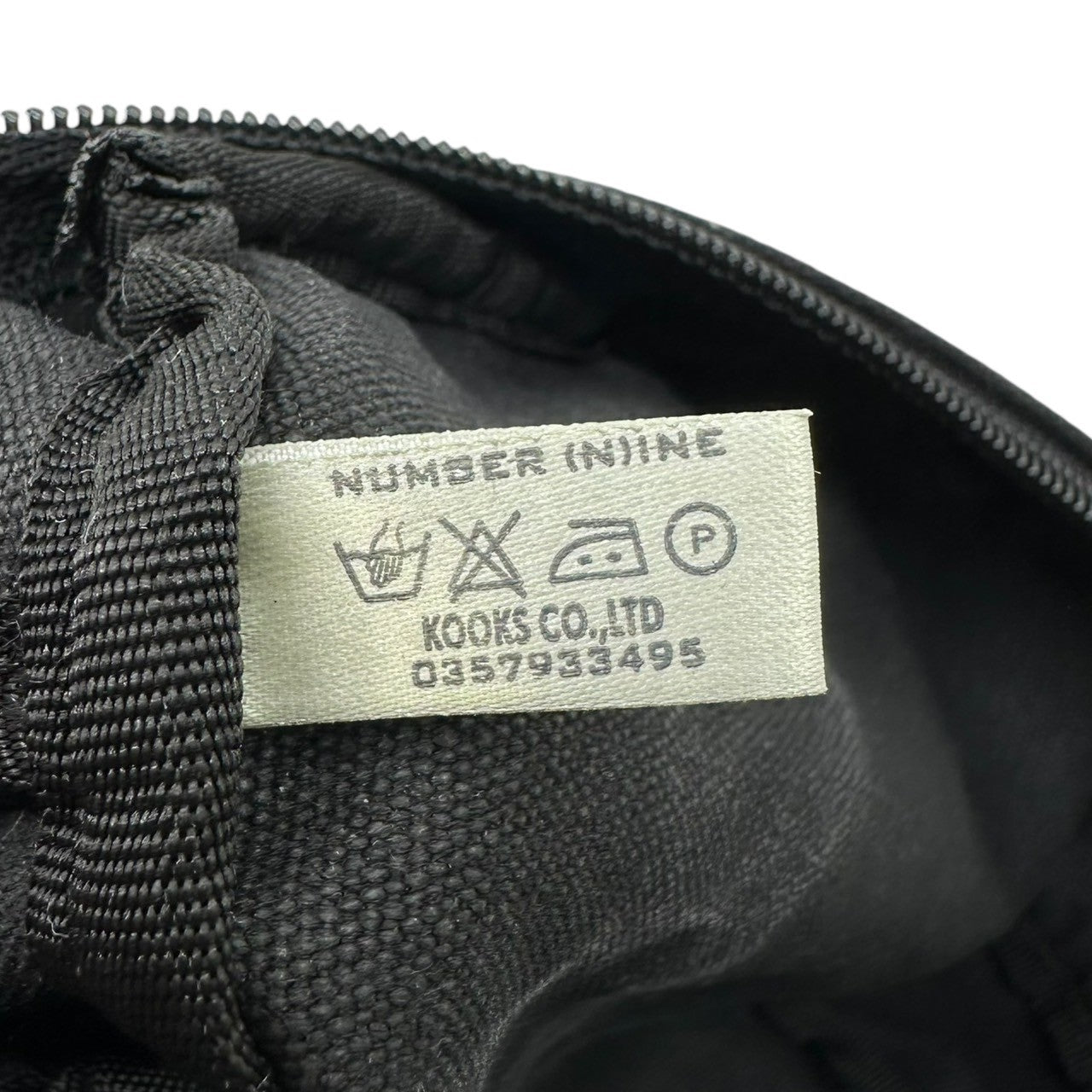 NUMBER (N)INE(ナンバーナイン) 05AW THS期 FENDER LOGO BOSTON BAG ザ ハイストリーツ期 フェンダーロゴ ボストン バッグ ブラック 宮下貴裕 本人期 稀少