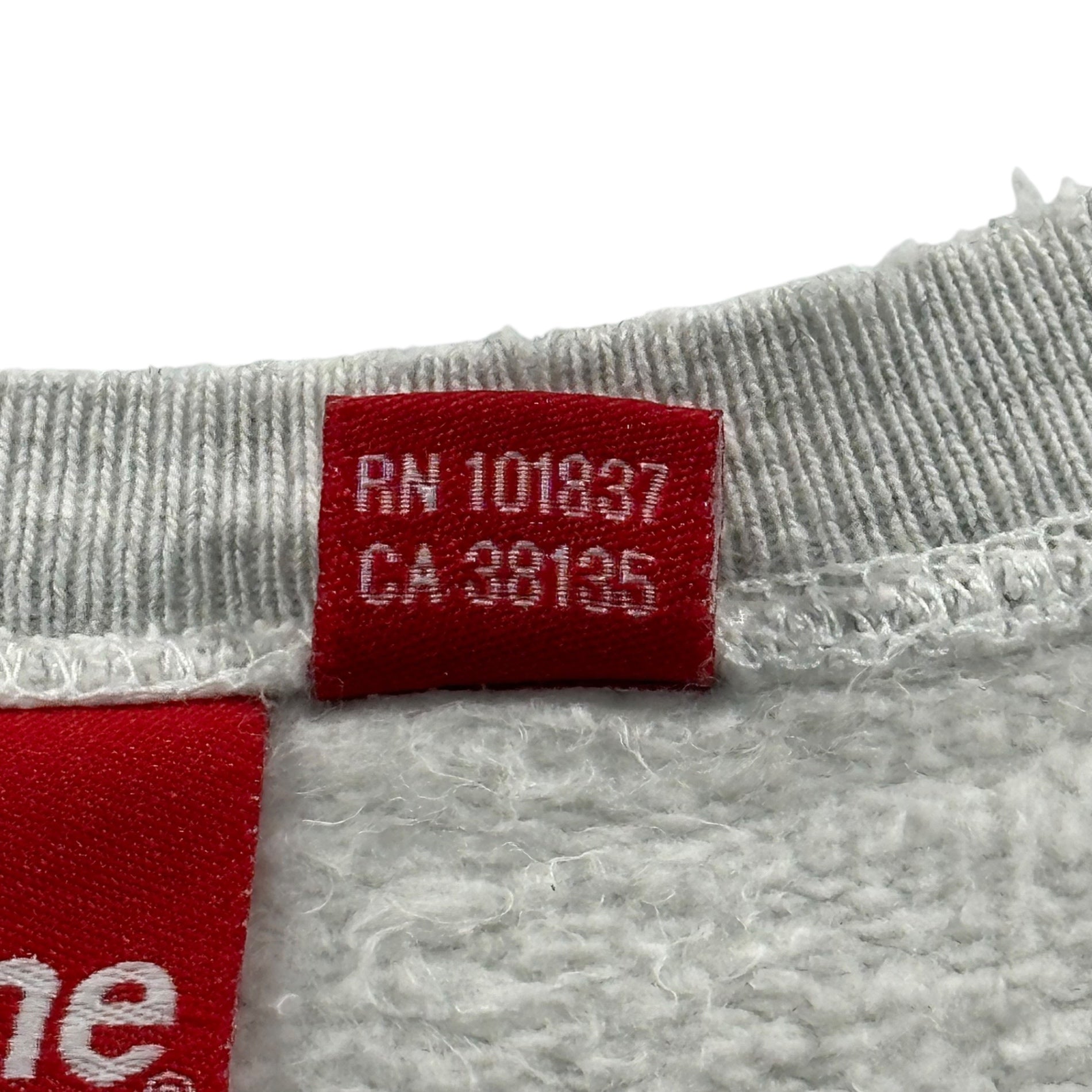 SUPREME(シュプリーム) 19AW Breed Crewneck ロゴ プリント スウェット M ライトグレー 19FW