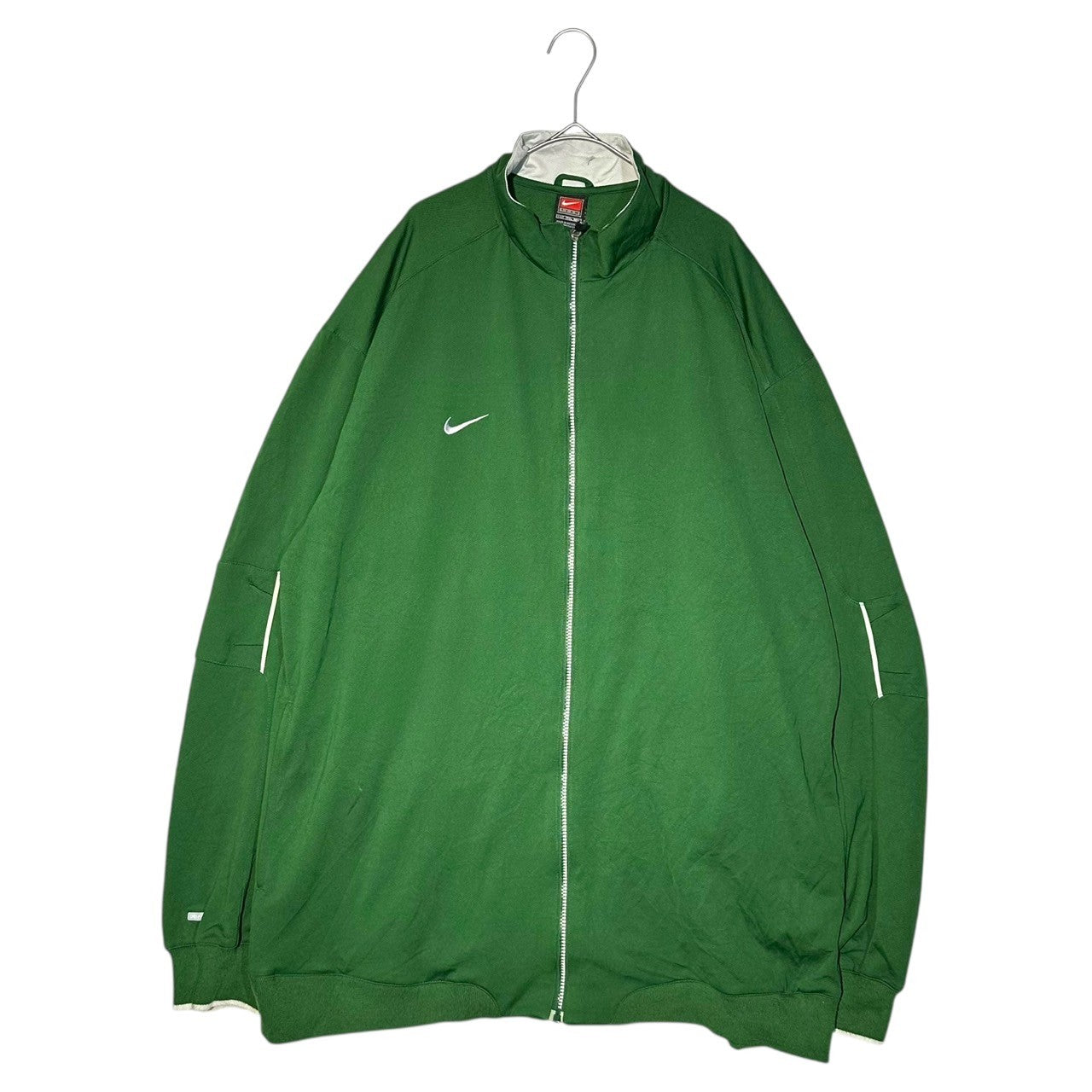 NIKE(ナイキ) 00's TEAM Big Size Trucker Jacket ビッグ サイズ トラック ジャケット XXLT グリーン