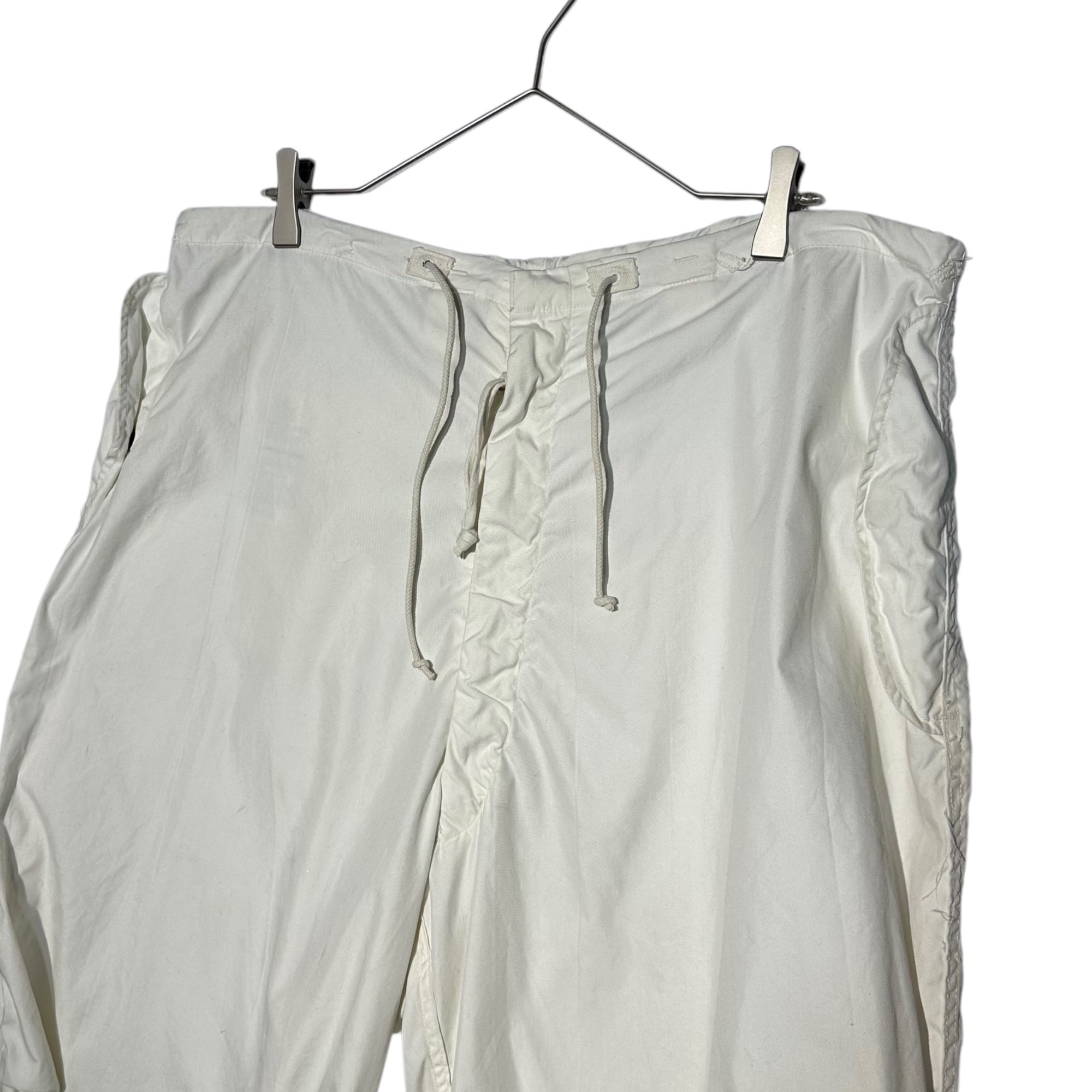 US ARMY(アメリカ軍) 70's Snow Camo Over Pants スノー カモ オーバー パンツ 8415-00-935-0571 MEDIUM-SHORT ホワイト 70年代 1978年製造 カーゴ ワイド ヴィンテージ