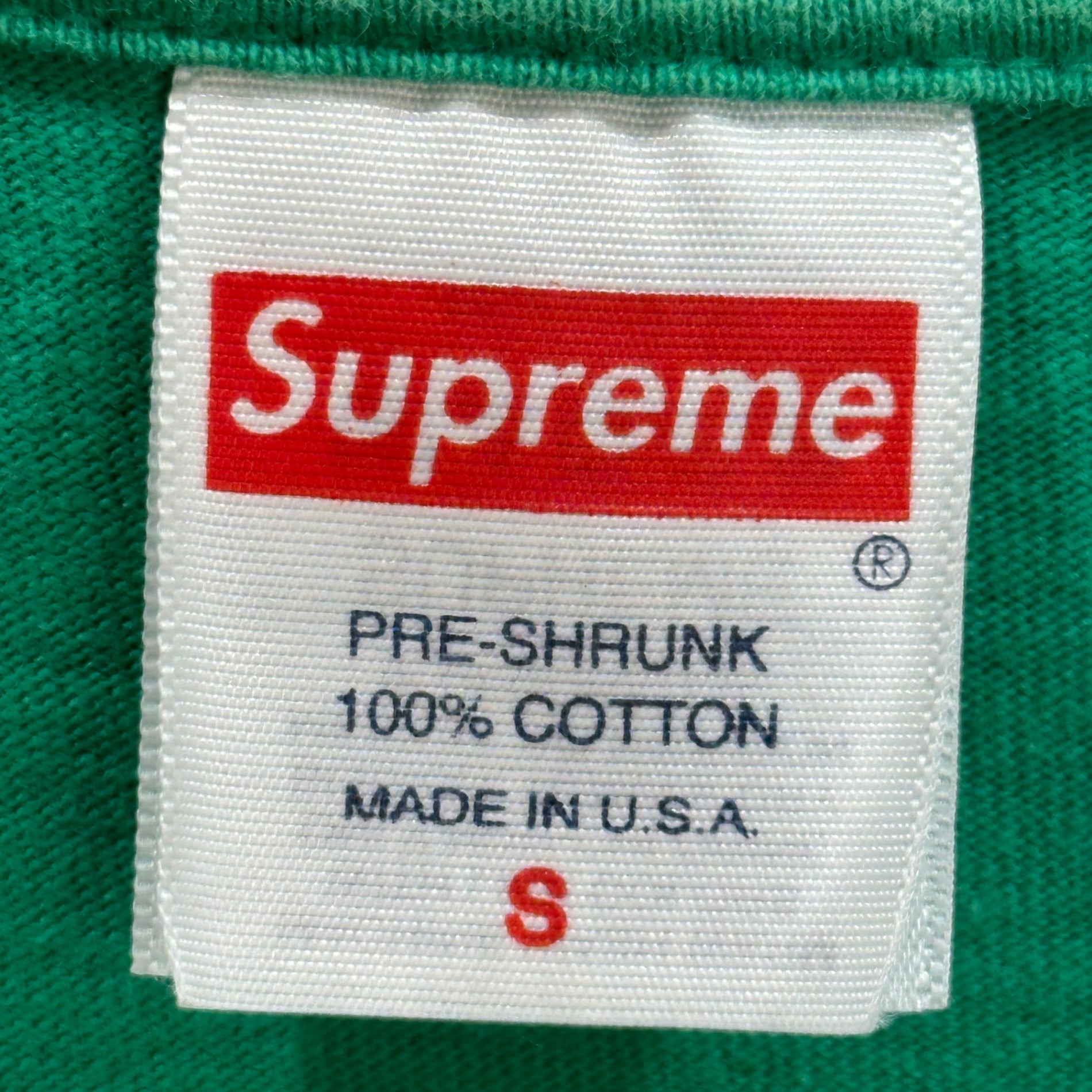 SUPREME(シュプリーム) 2023SS Trash Tee プリント Tシャツ S グリーン