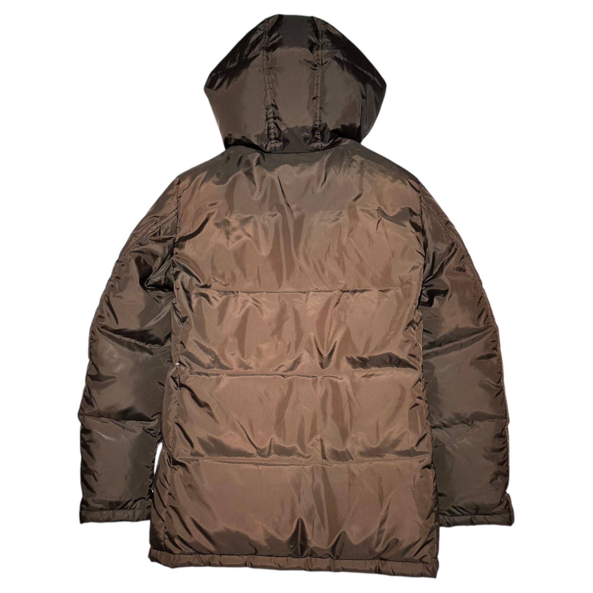 BURBERRY BLACK LABEL(バーバリーブラックレーベル) Check Lining White Goose Down Jacket チェック ライニング ホワイトグース ダウン ジャケット BMP45-339-58 M ブラウン コート