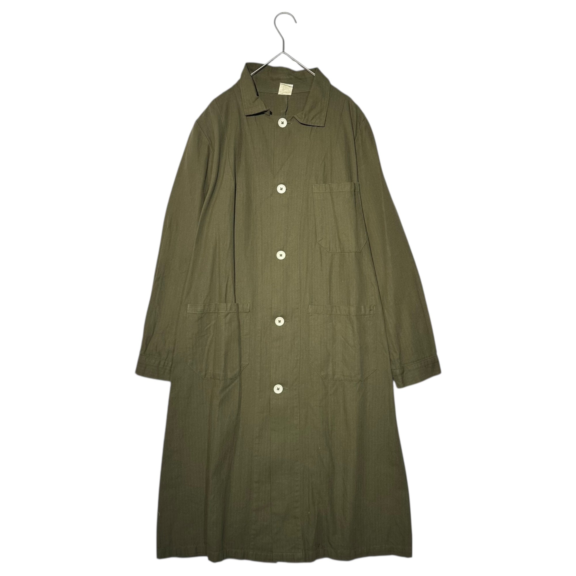 vintage(ヴィンテージ) euromilitary czech army work coat ユーロミリタリー チェコ軍ワークコート カーキ
