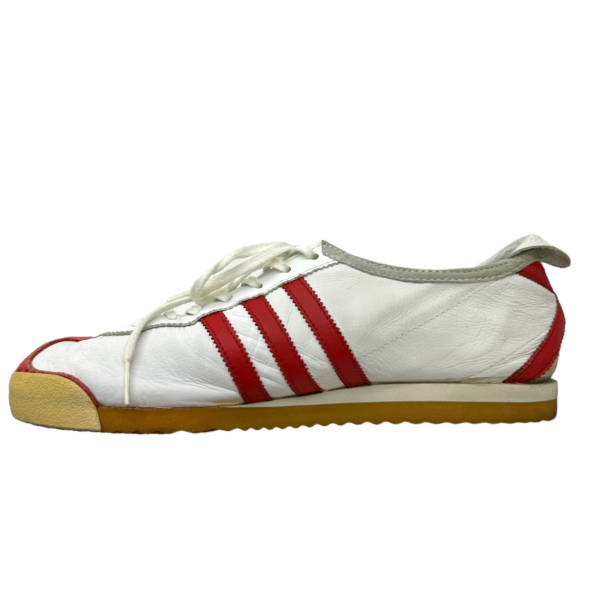 adidas(アディダス) 2003 ITALIA イタリア ローカット スニーカー 015695 26.5cm ホワイト×レッド 2003年製 ヴィンテージ