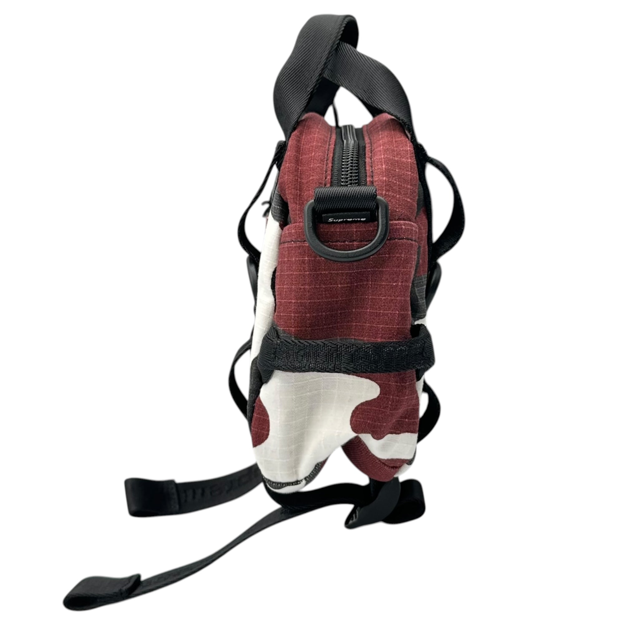 SUPREME(シュプリーム) 26SS Mini Duffle Bag Red Camo ミニ ダッフル バッグ レッド カモ レッド×ホワイト×ブラック