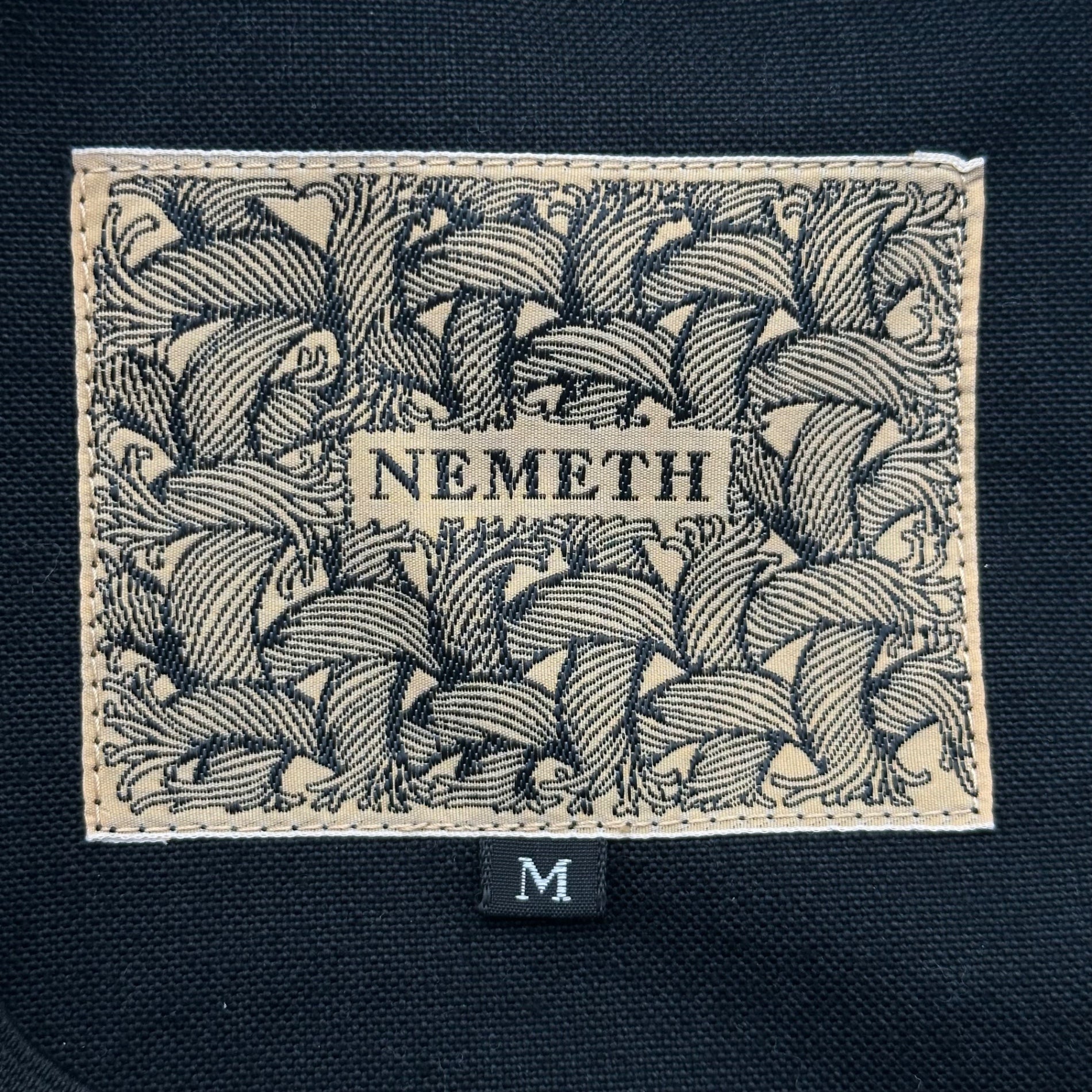 Nemeth(ネメス) Check Cotton Jakect Pants Casquette 3 Set Up チェック コットン ジャケット パンツ キャスケット セットアップ M グレー オーバーサイズ