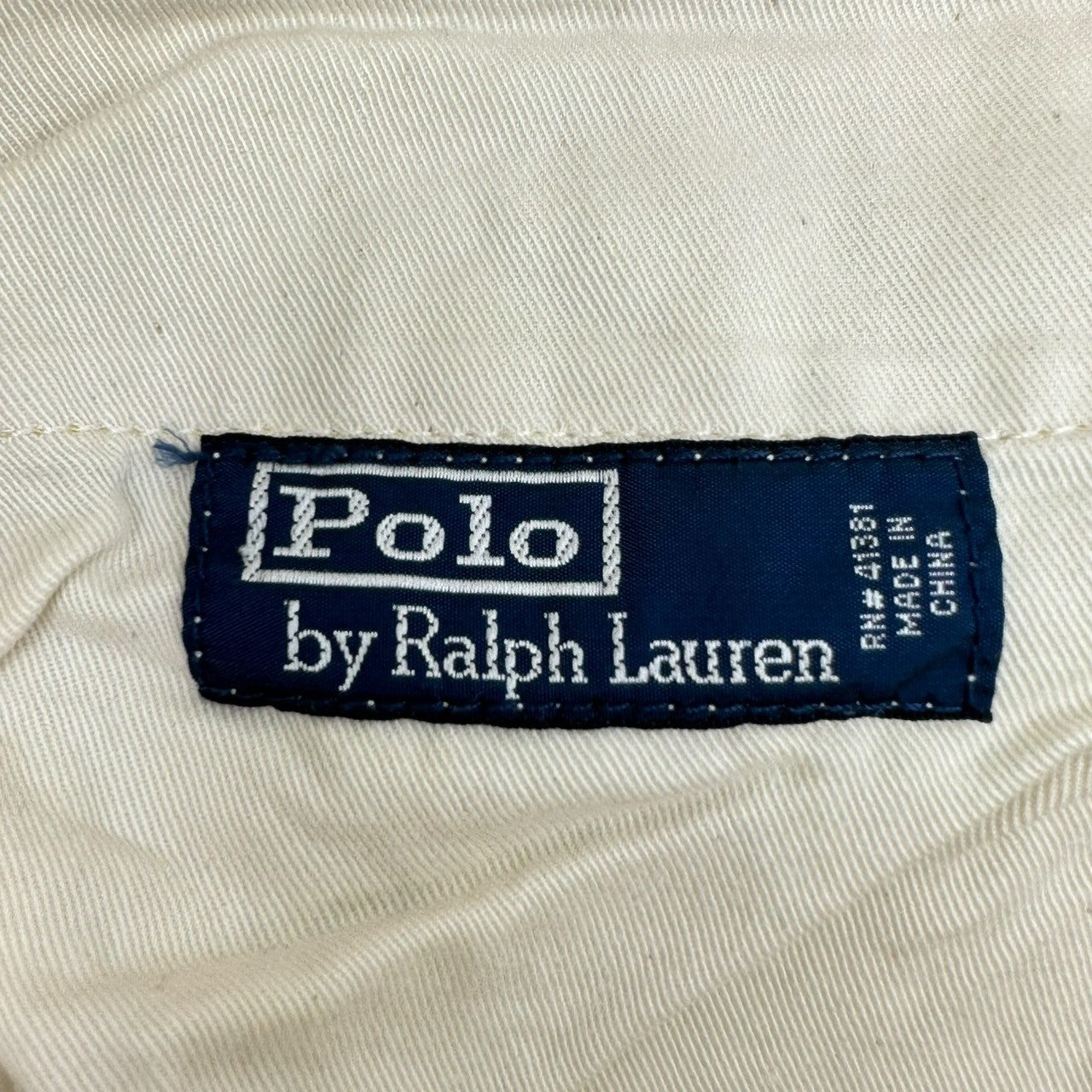 POLO RALPH LAUREN(ポロラルフローレン) Vintage Double Knee Painter Pants ヴィンテージ ダブルニー ペインター パンツ W34 アイボリー×カーキ
