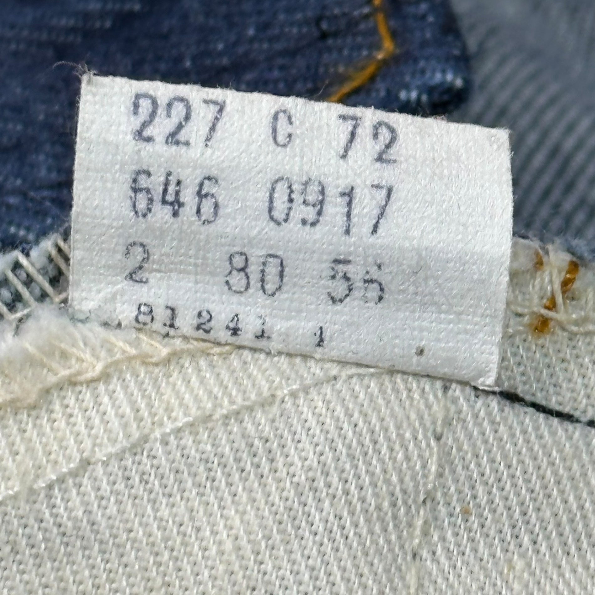 Levi's(リーバイス) 80's 646 Flared denim pants 80年代 フレア デニム パンツ 646-0917 32 インディゴ