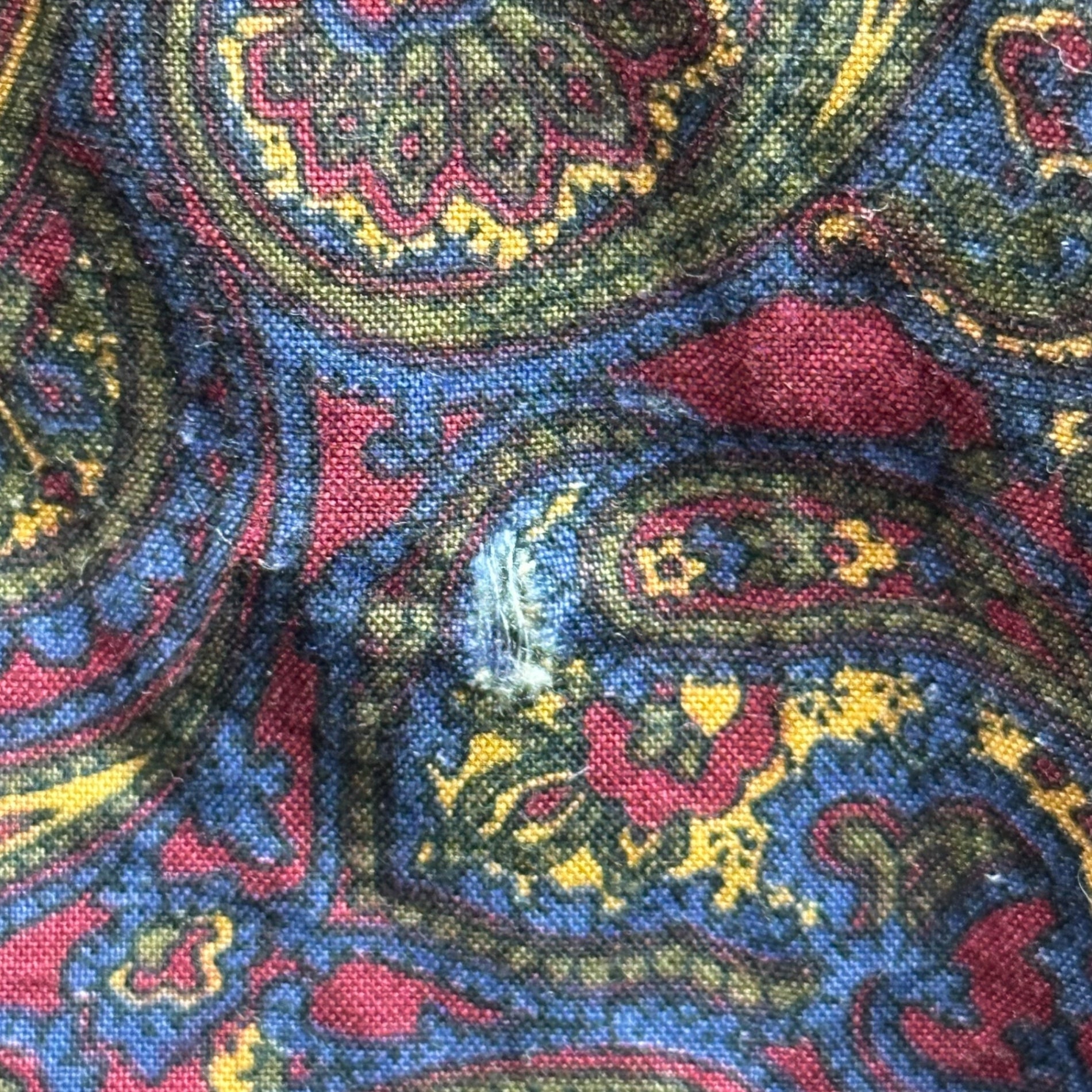 Christian Dior MONSIEUR(クリスチャンディオールムッシュ) 80's Paisley Cotton Gown Cardigan 80年代 ペイズリー コットン ガウン カーディガン パープル