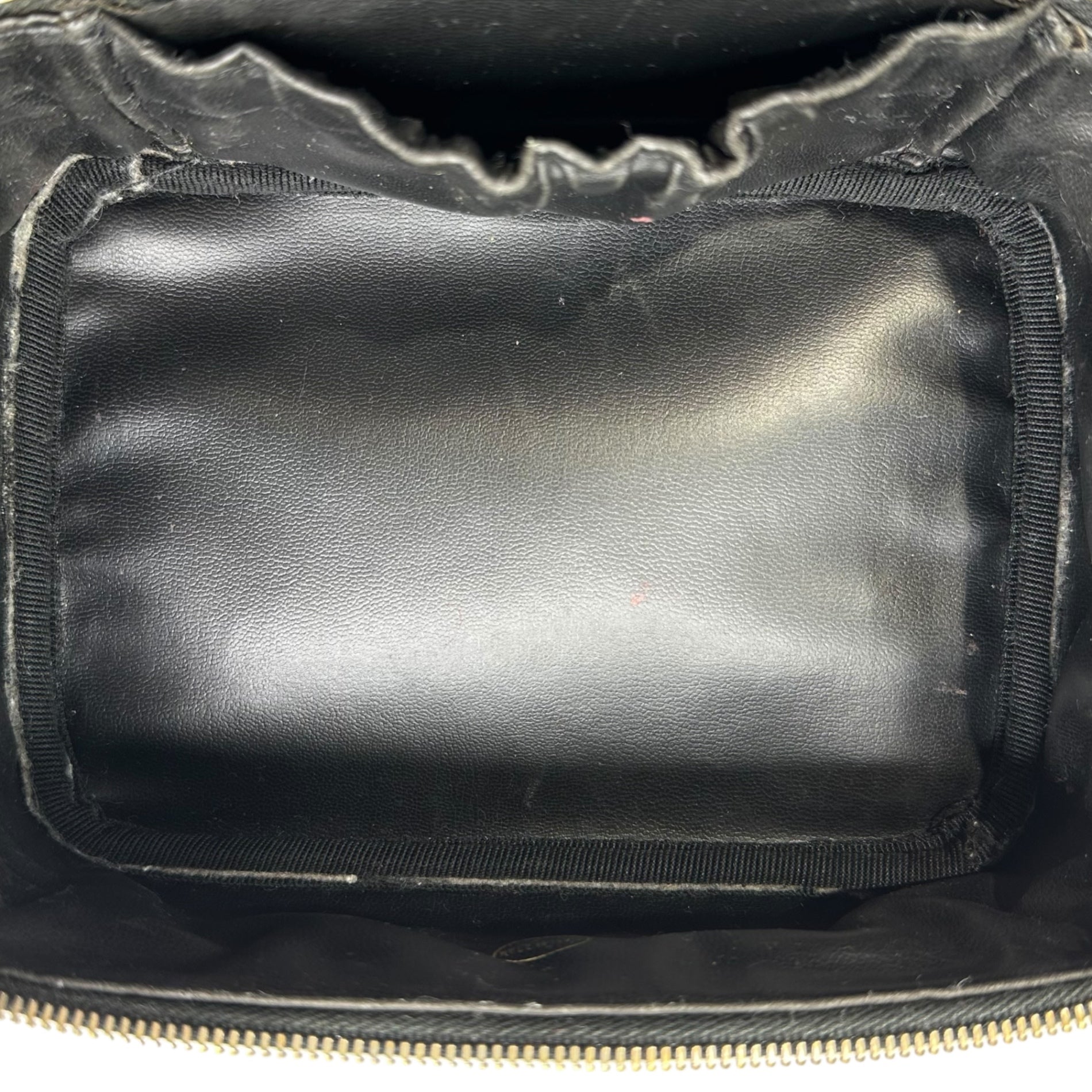CHANEL(シャネル) 90's Bicolore Vanity Bag ビコローレ バニティ バッグ ブラック 90年代 化粧 ポーチ ハンド ヴィンテージ マトラッセ 2番台 2******