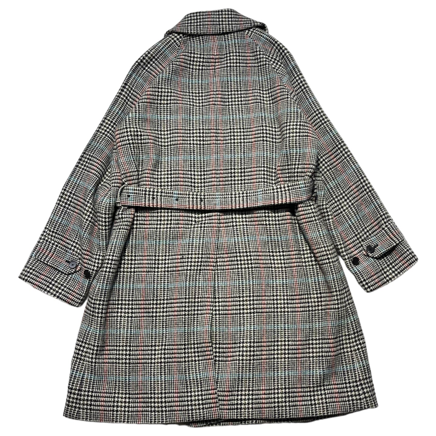 MARKAWARE(マーカウェア) Organic Suffolk tweed check trench coat オーガニックサフォーク ツイードチェック トレンチコート A19C-02CO01C 1(M～L程度) グレー×ブラック チェック