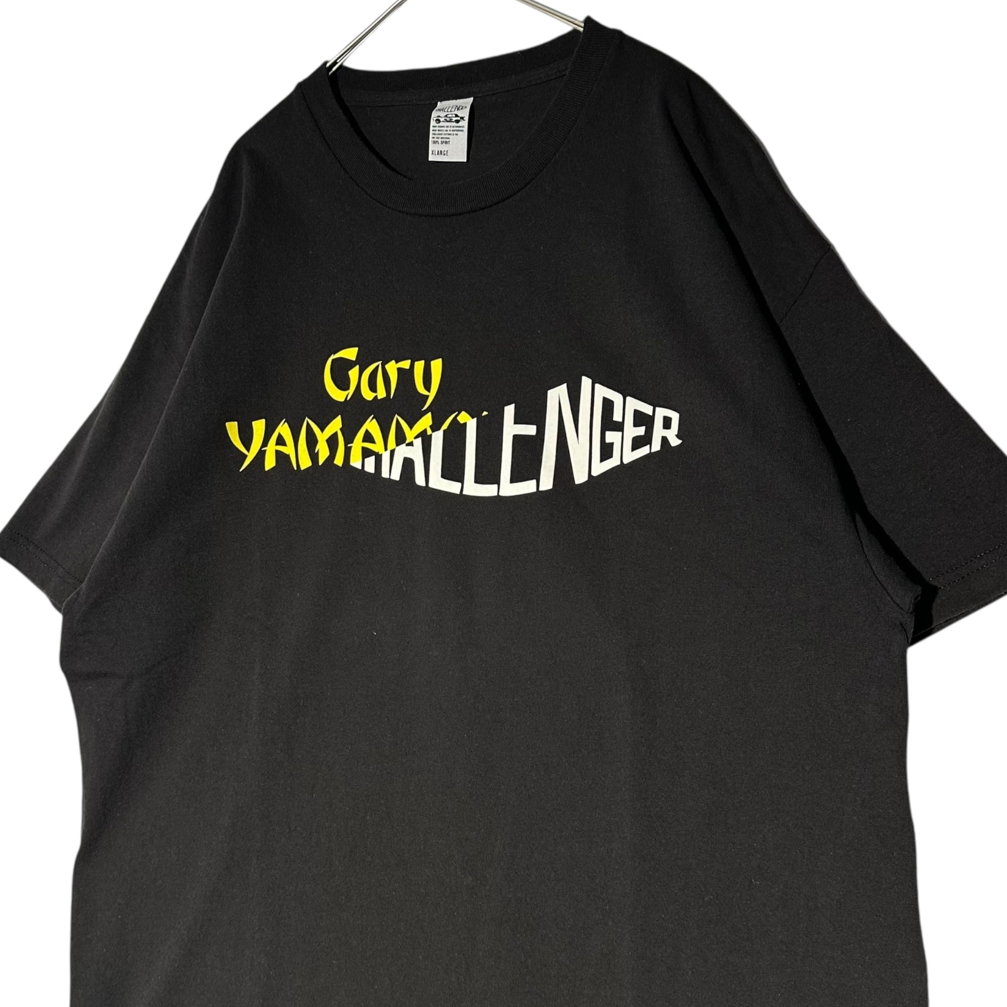 CHALLENGER(チャレンジャー) ×Gary YAMAMOTO MIX LOGO TEE ミックス ロゴ Tシャツ CLG-TS 022-011 XL ブラック