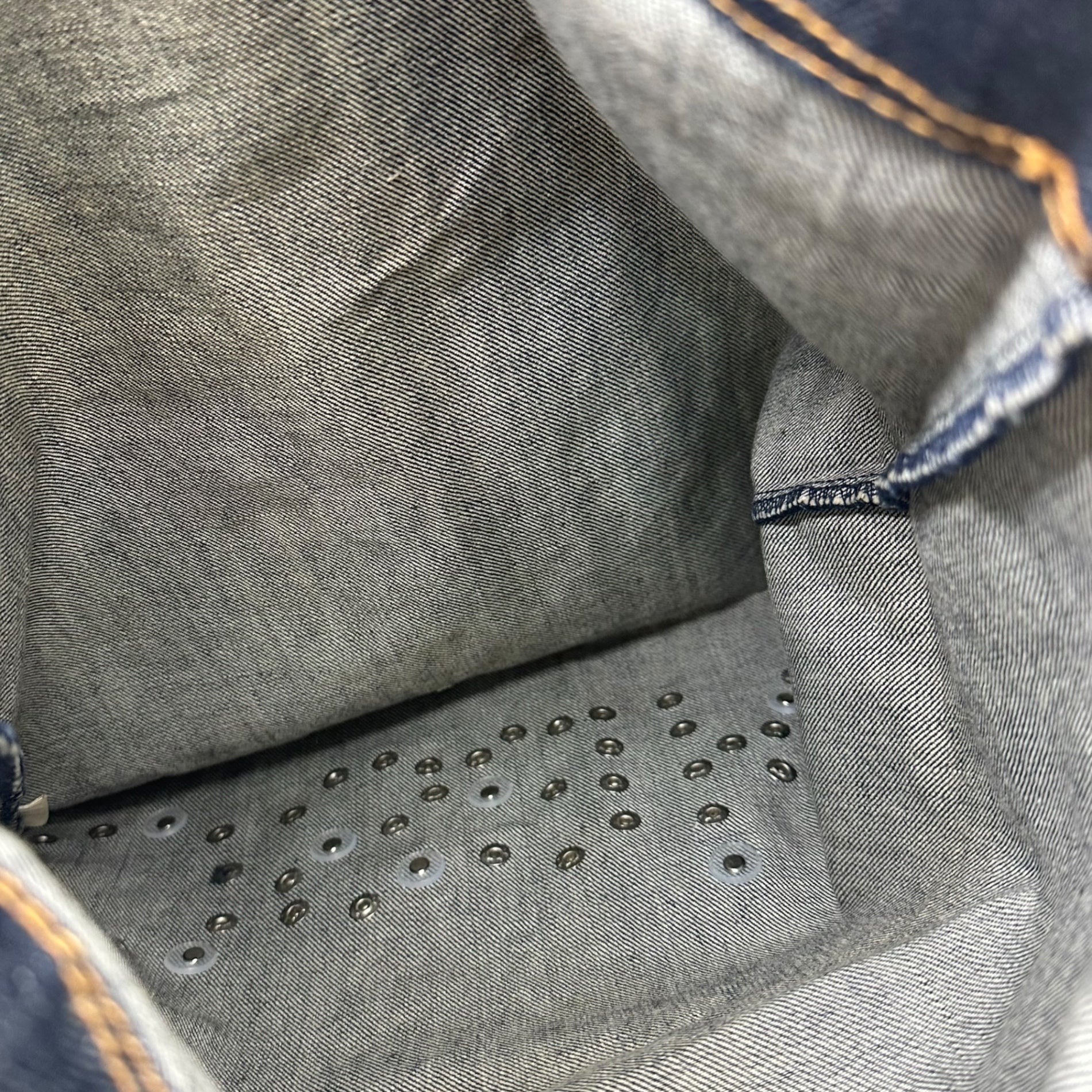 COMME des GARCONS(コムデギャルソン) ”OSAKA” Limited Edition Jewel Denim Tote Bag 大阪 路面店 オープン記念 限定 ビジュー デニム トート バッグ インディゴ