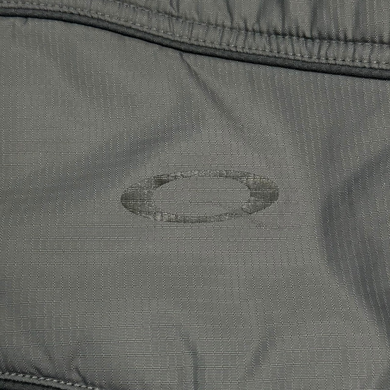 OAKLEY(オークリー) 00's Padded Nylon Tech Jacket パテッド ナイロン テック ジャケット L グレー Y2K ギミック 中綿