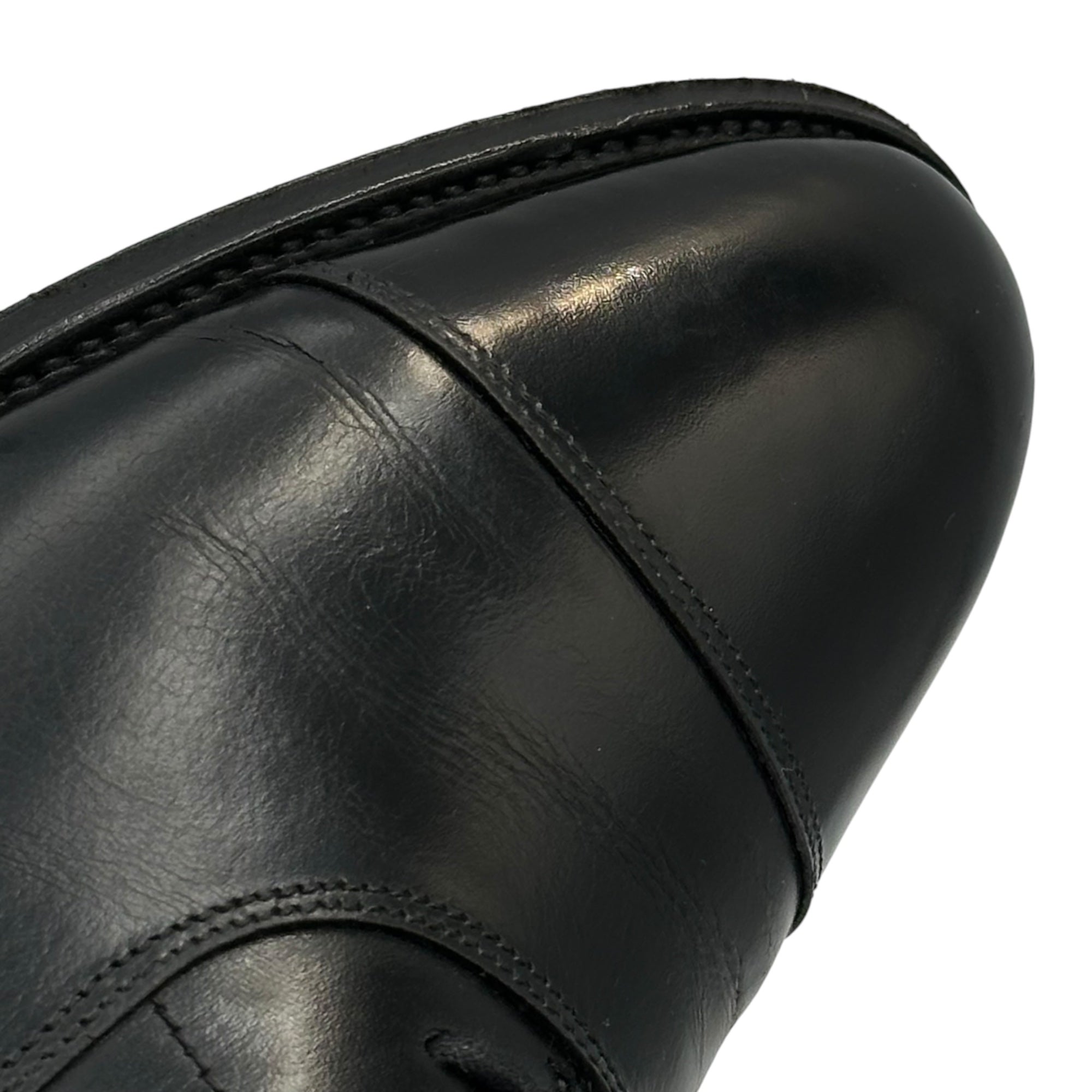 JOHN LOBB(ジョンロブ) CITY II シティ2 ストレート チップ レザー シューズ Last 8695 UK 6EE(24.5~25.0cm程度) ブラック 革靴 内羽