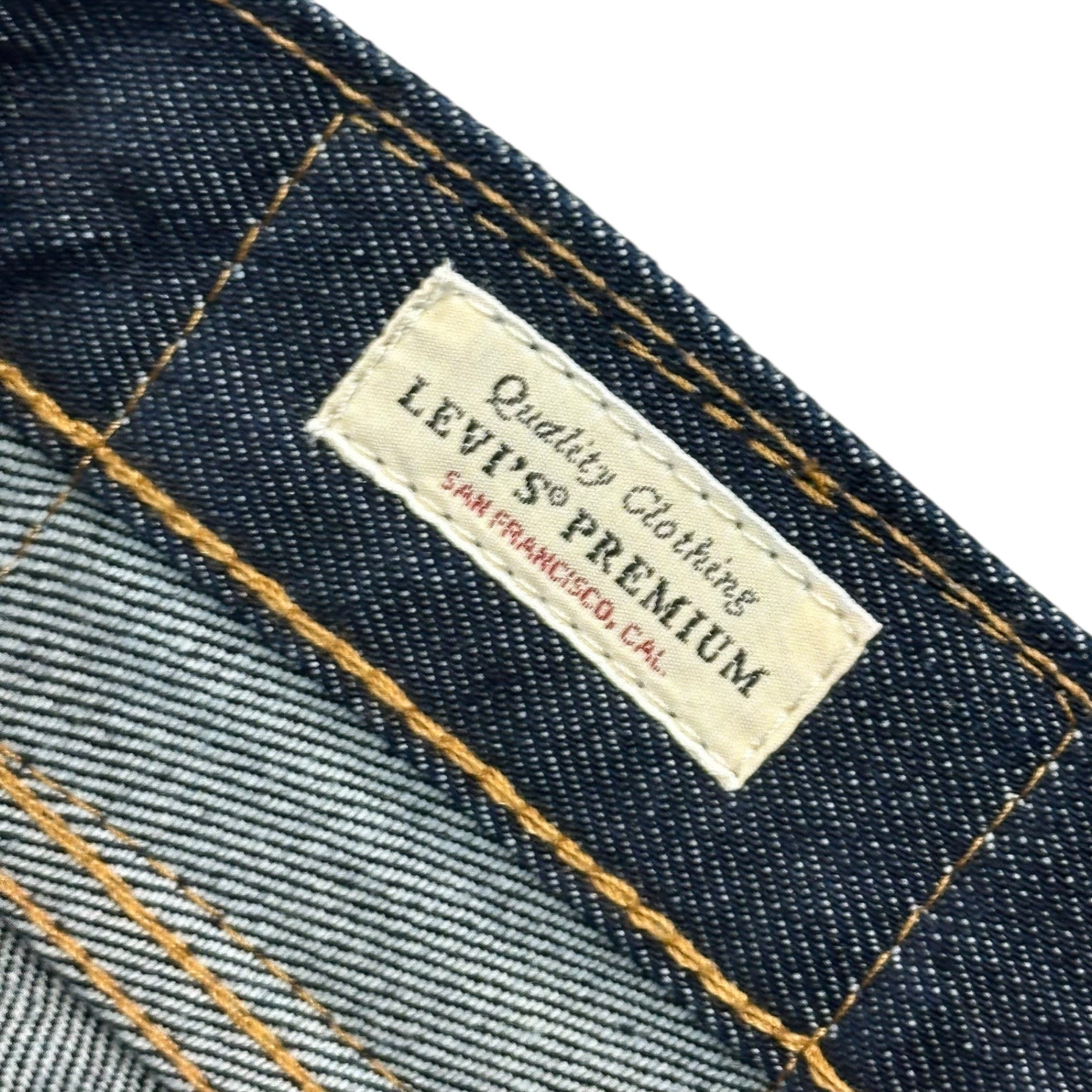 LEVI'S PREMIUM(リーバイスプレミアム) 568 LOOSE STRAIGHT JEANS ルーズ ストレート ジーンズ 29037-0078 W34 L30 インディゴ BIG E テーパード デニム パンツ
