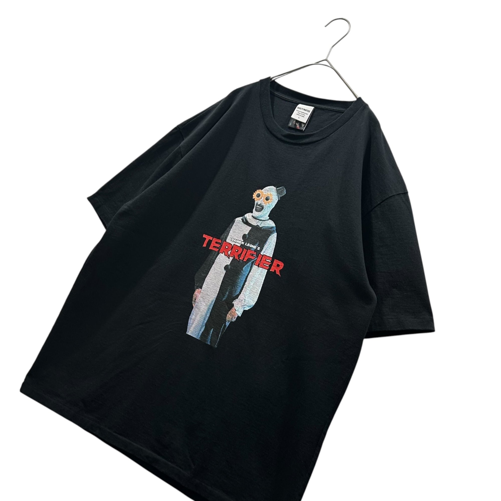 WACKO MARIA(ワコマリア) 2026SS TERRIFIER WASHED WASHED HEAVY WEIGHT CREW NECK T-SHIRT (TYPE-2) ウォッシュド ヘビーウェイト クルーネック Tシャツ L ブラック